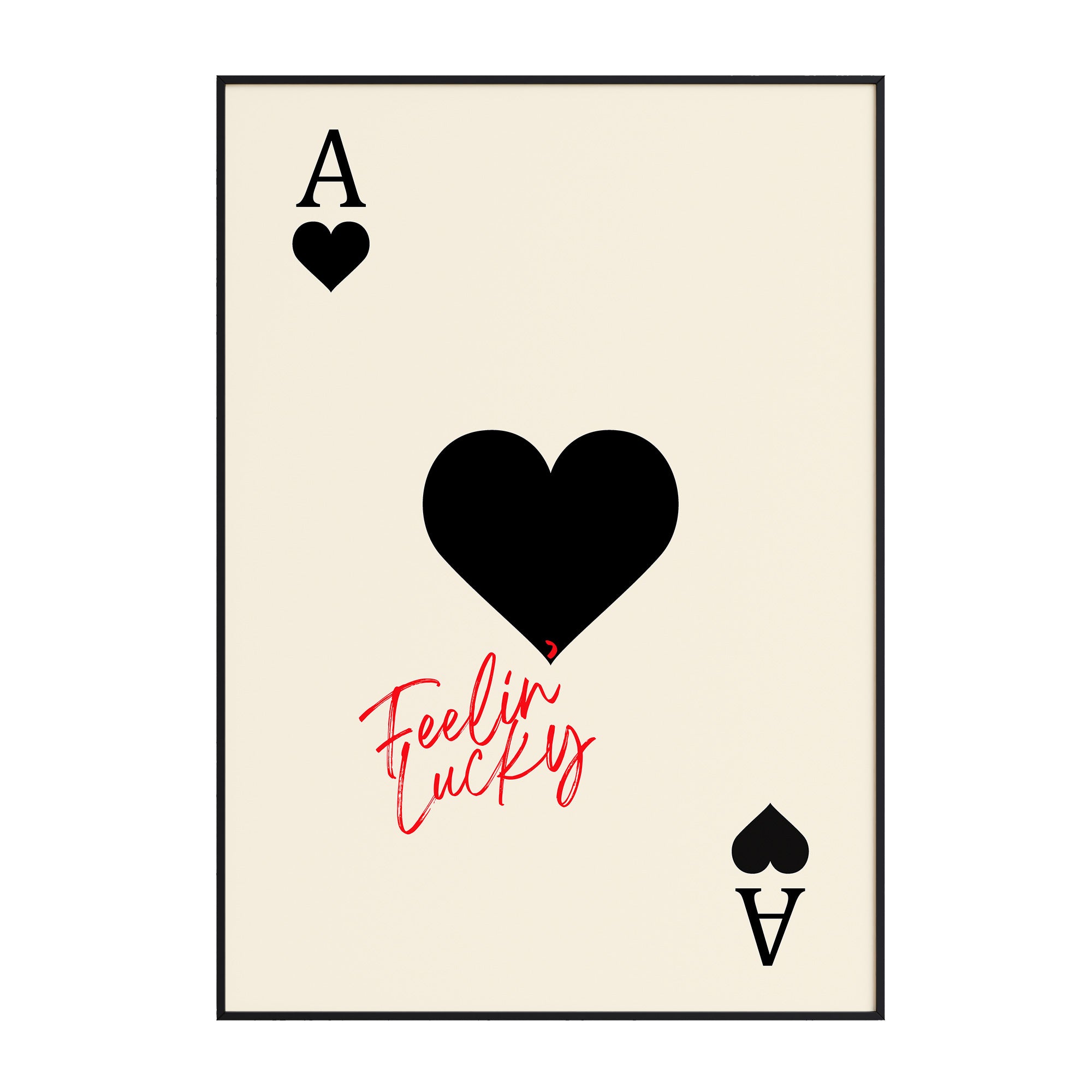 Art Prints of Playing Card, 9 of Spades