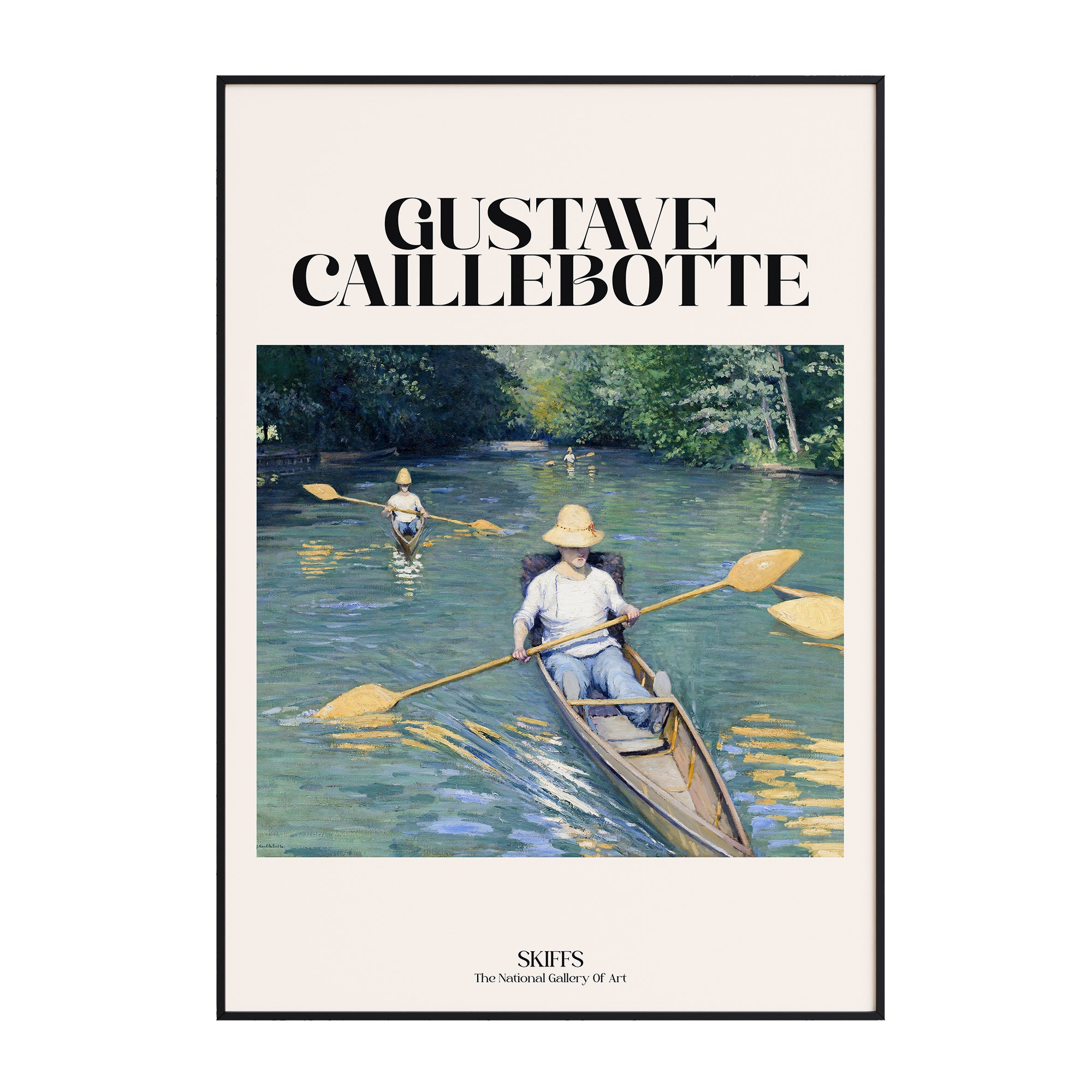 Gustave Caillebotte - Skiffs