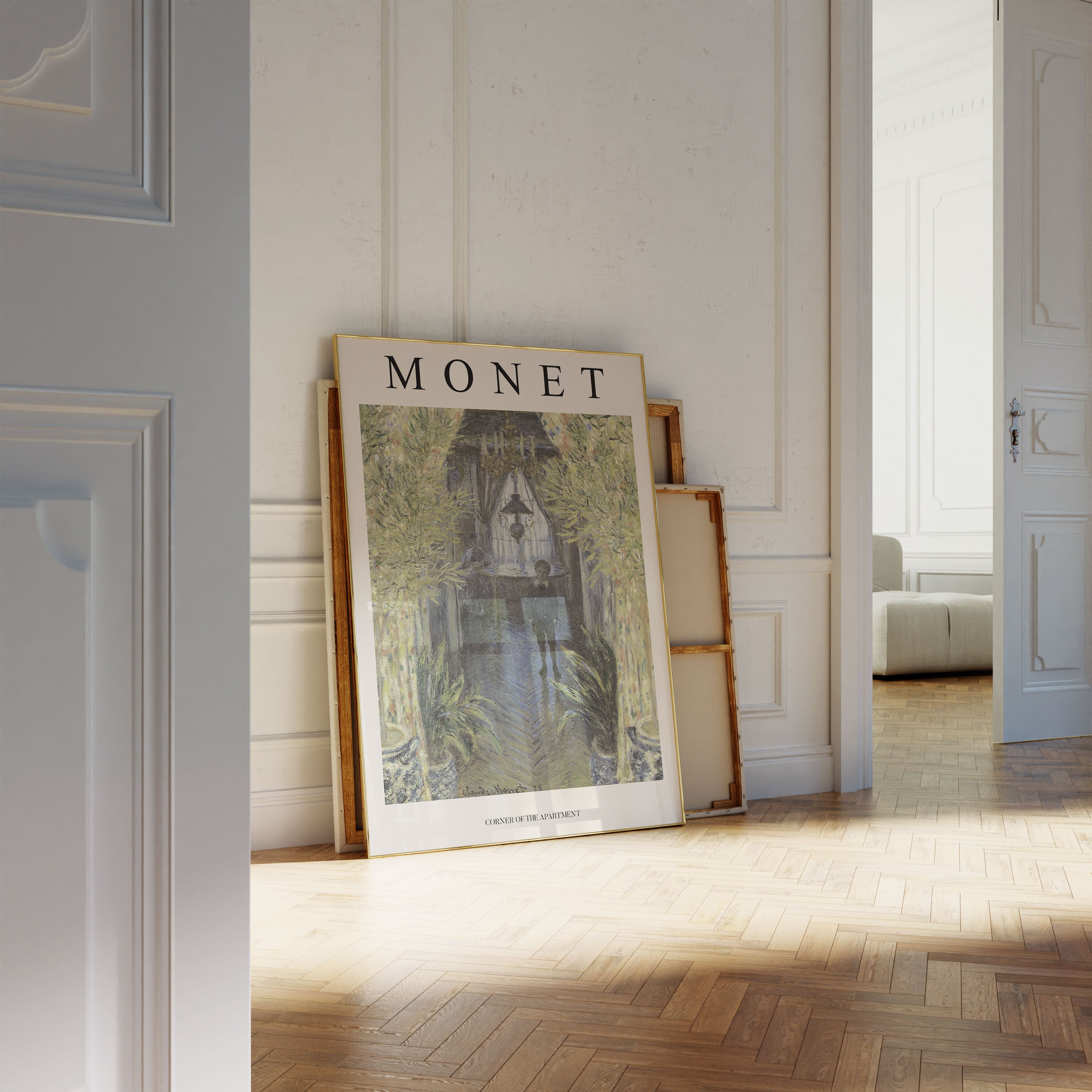 Claude Monet - A Corner Of The Apartment