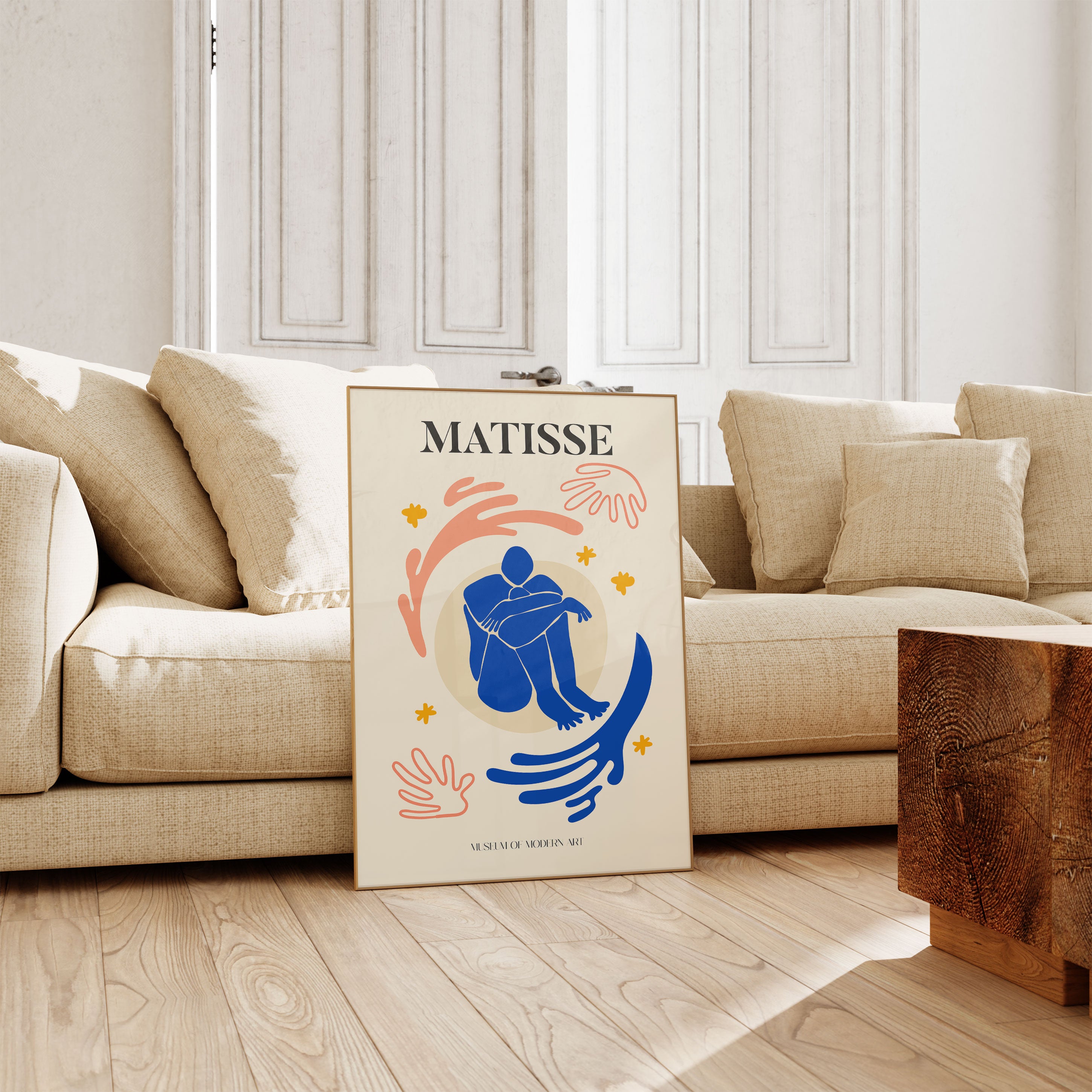 Matisse Modern Illustration Print No7