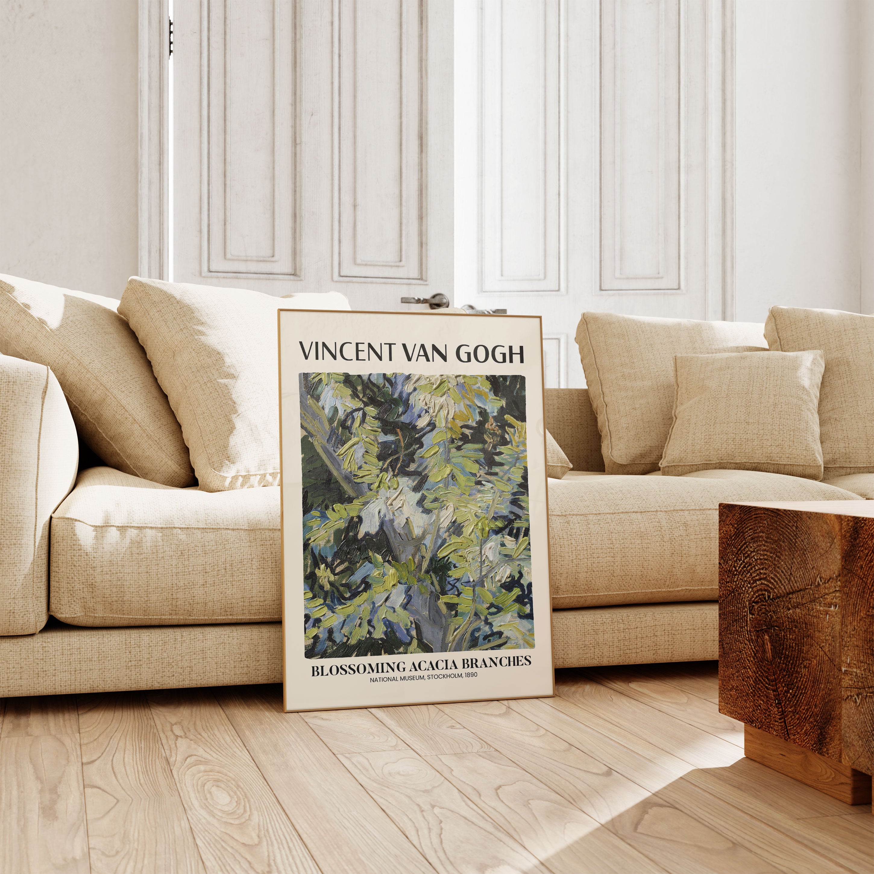 Vincent van Gogh - Blossoming Acacia Branches