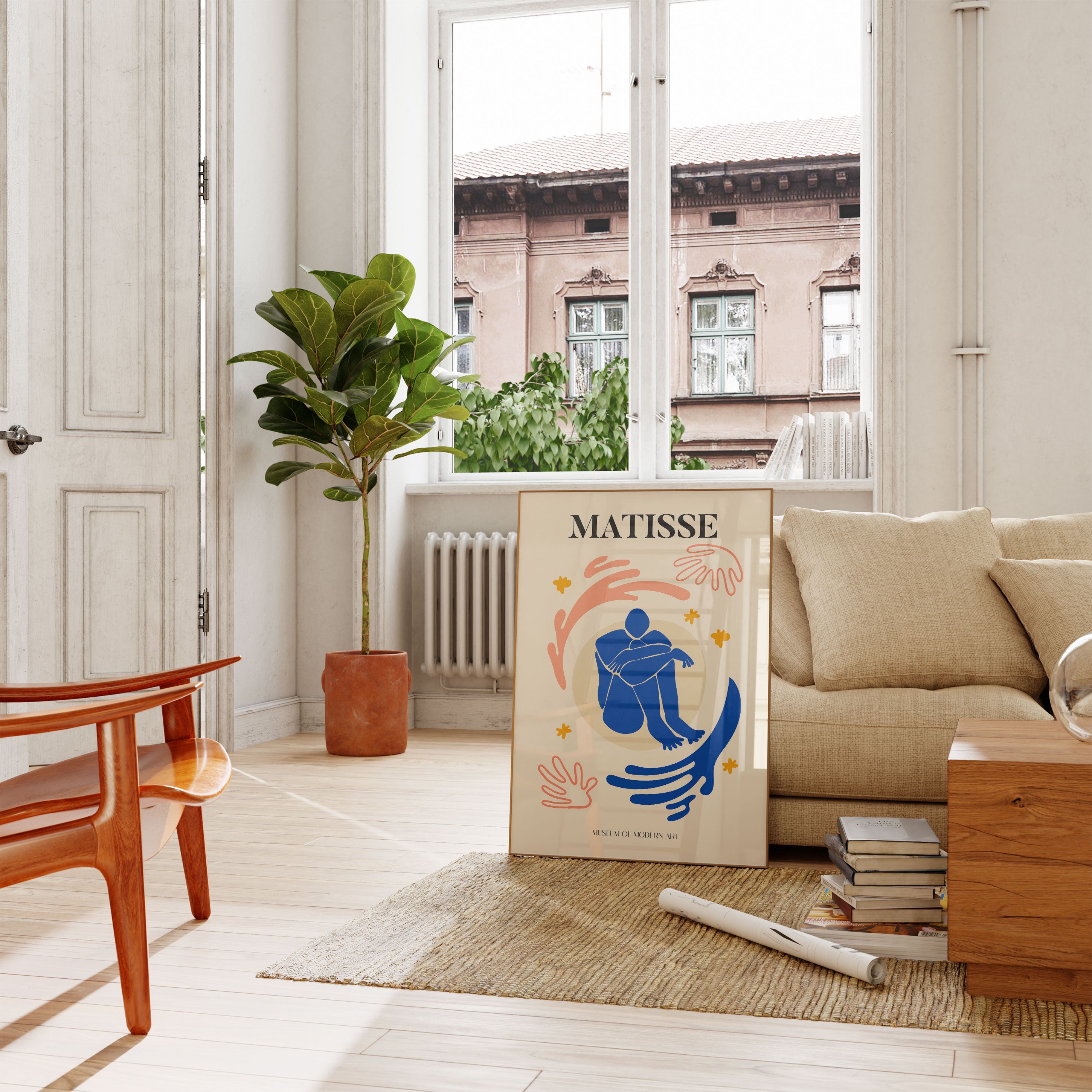 Matisse Modern Illustration Print No7