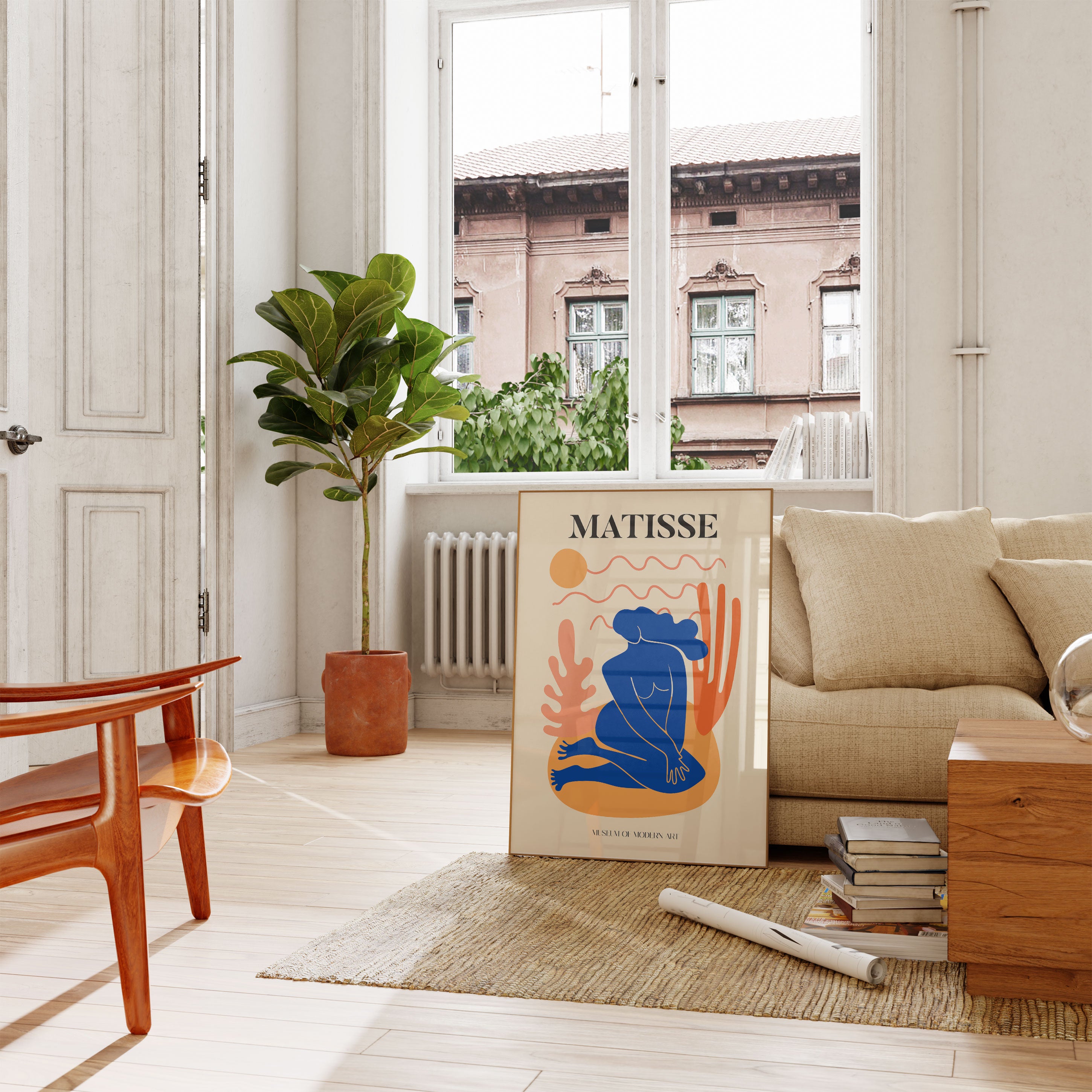 Matisse Modern Illustration Print No2