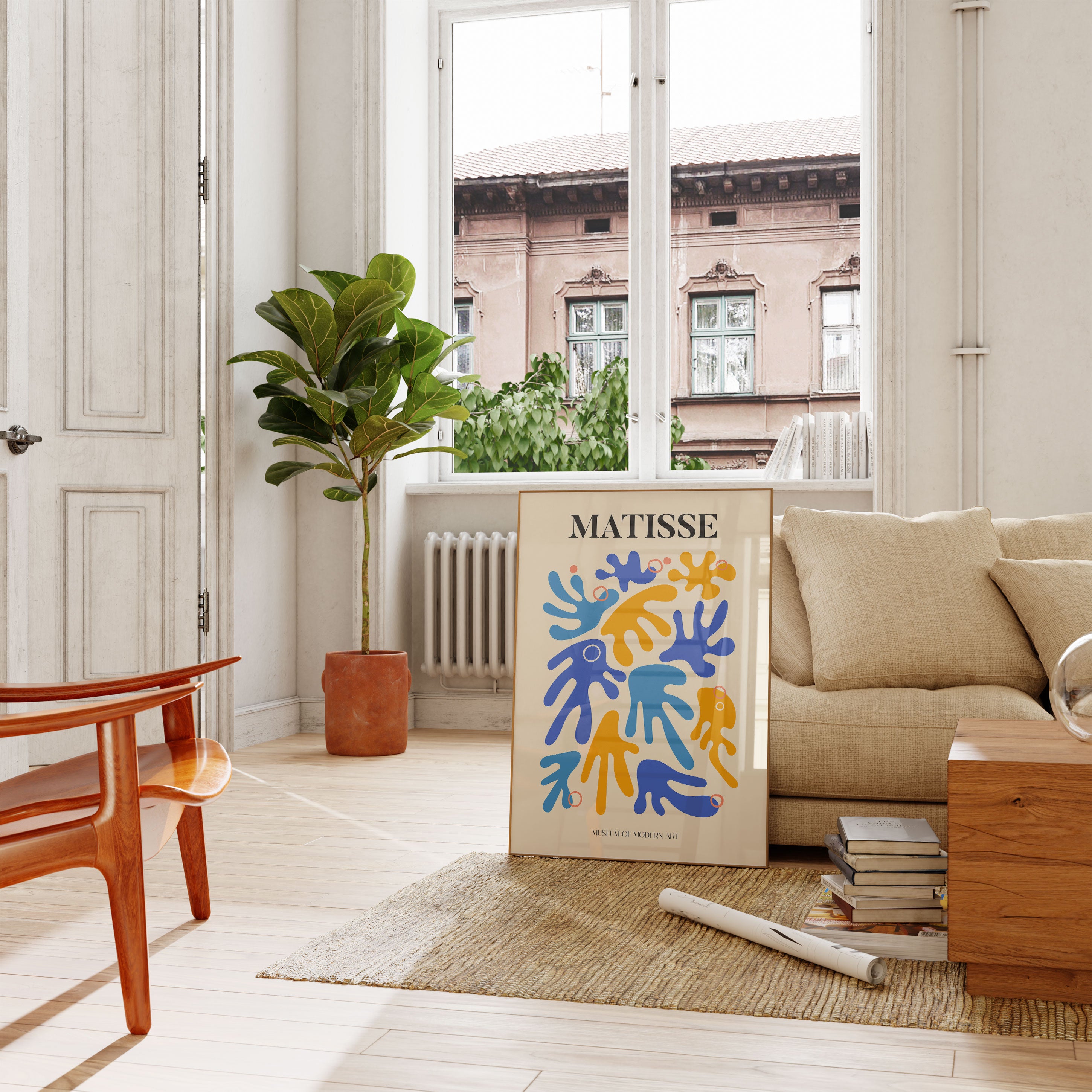 Matisse Modern Illustration Print No9