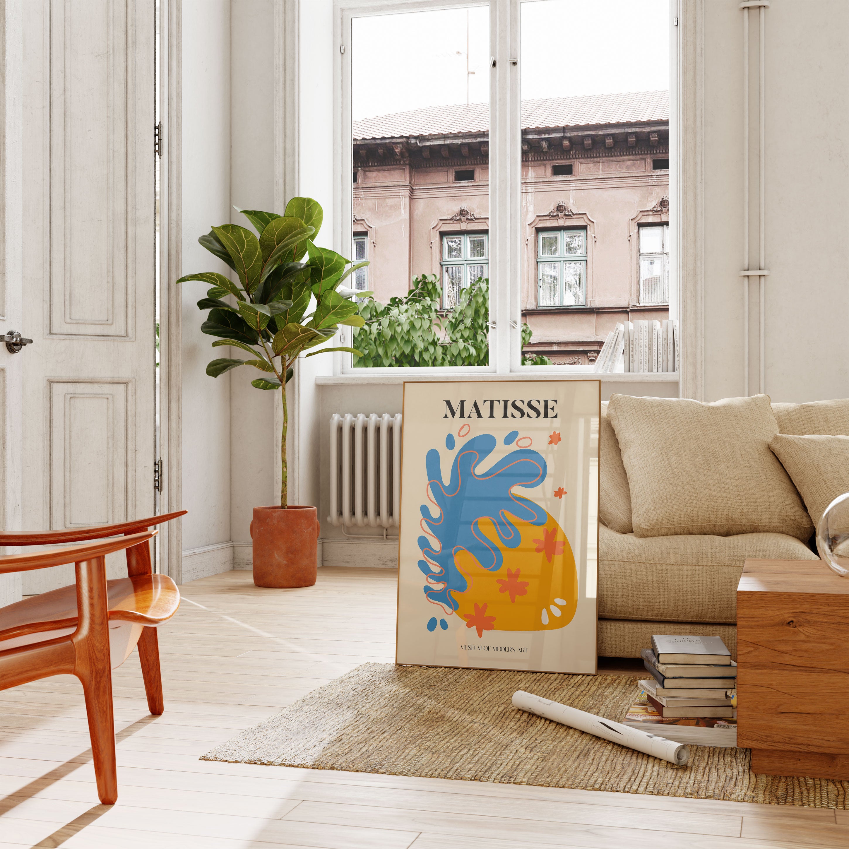 Matisse Modern Illustration Print No4