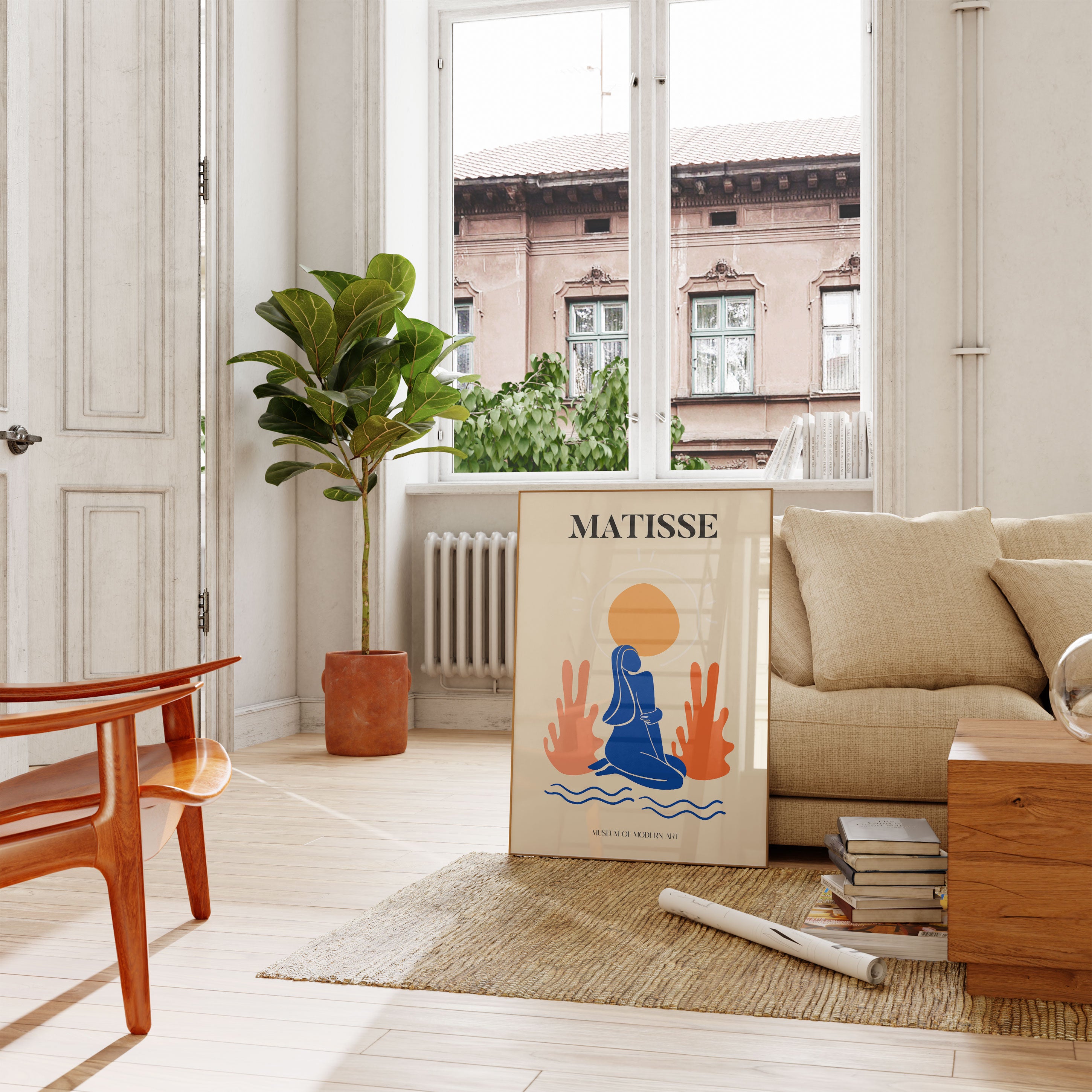 Matisse Modern Illustration Print No8