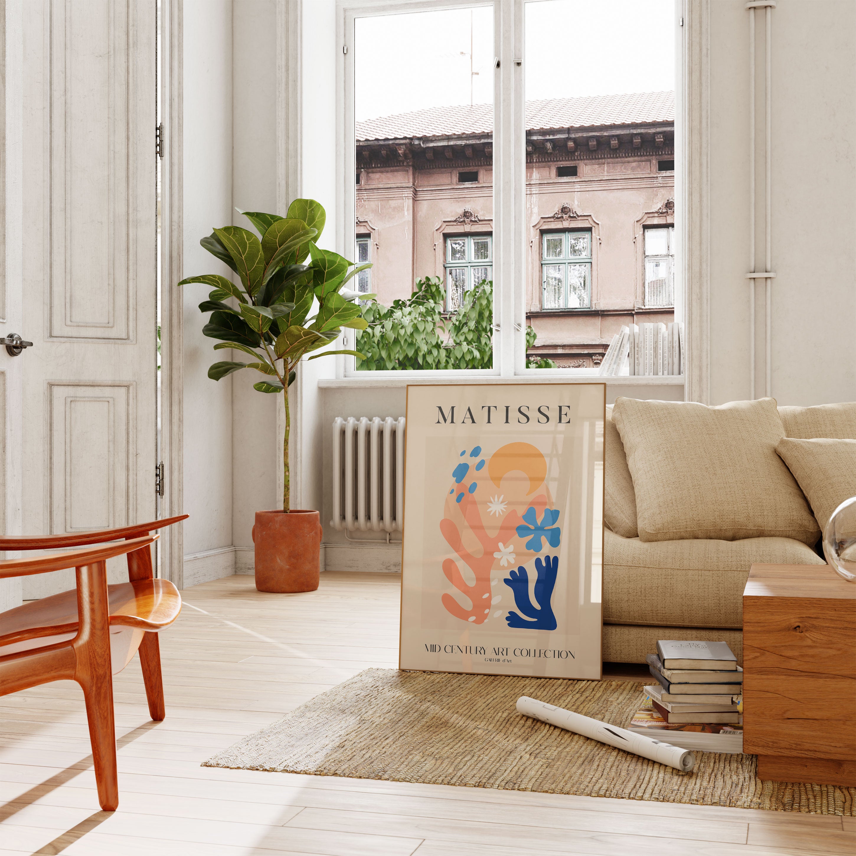 Matisse Modern Illustration Print No25
