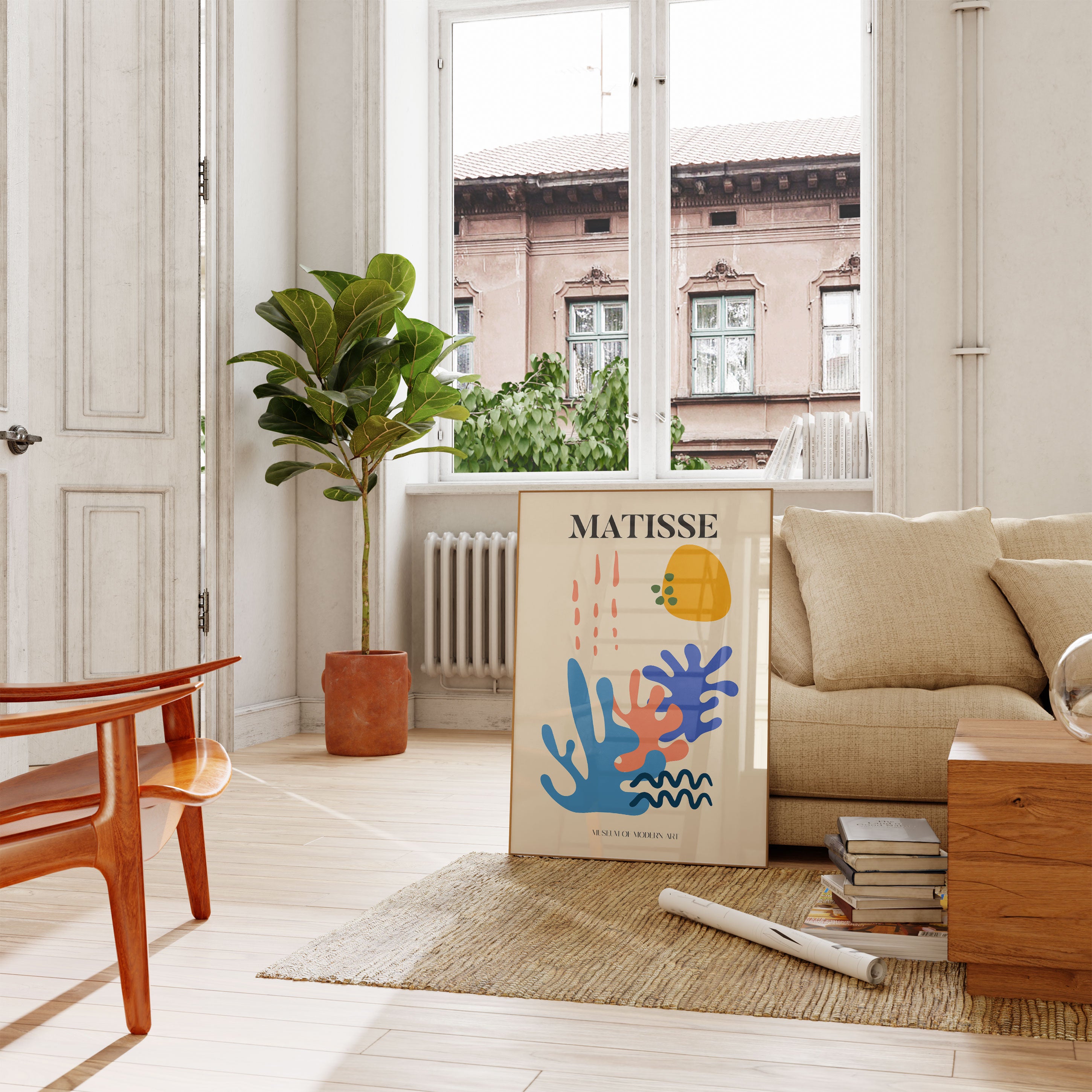 Matisse Modern Illustration Print No1