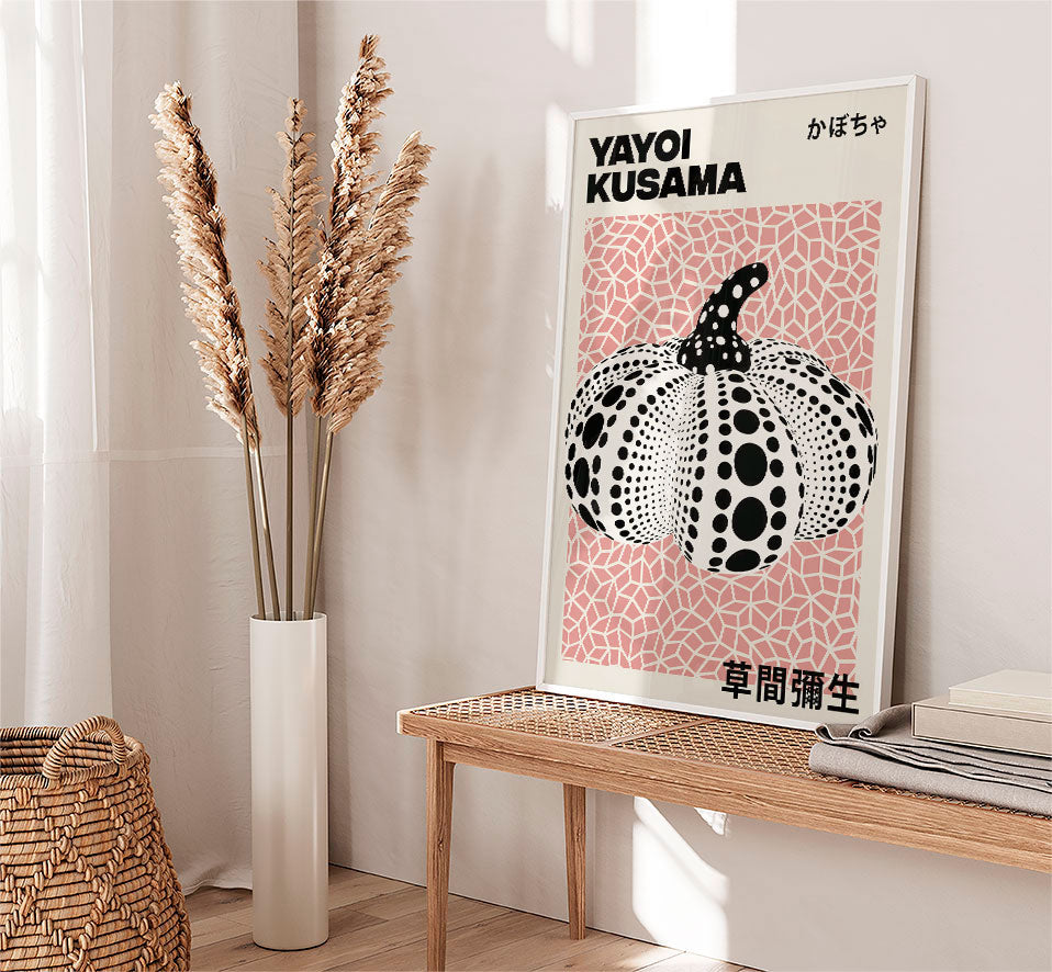 Yayoi Kusama - Pink Infinity Pumpkin