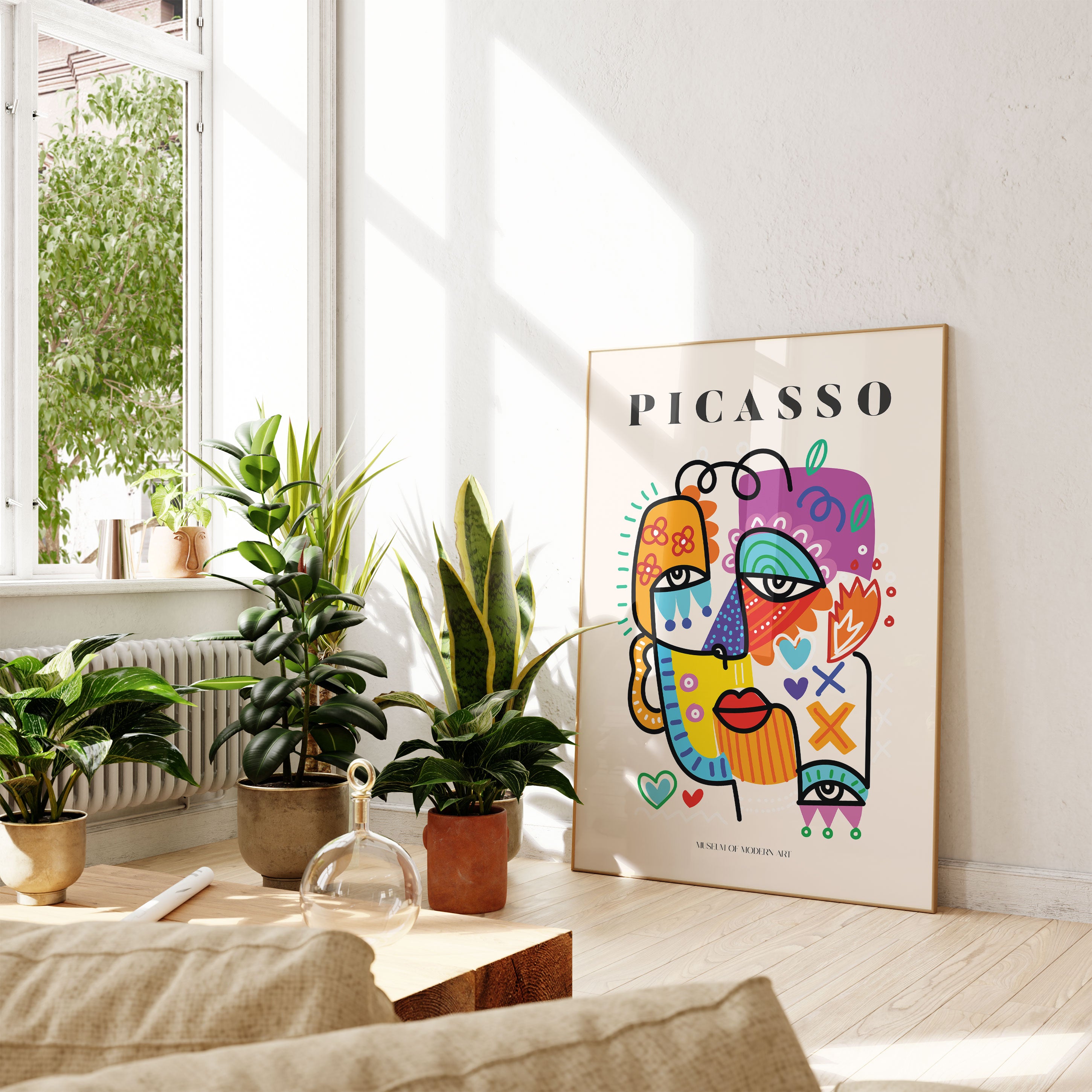 Picasso Modern Illustration Print No1