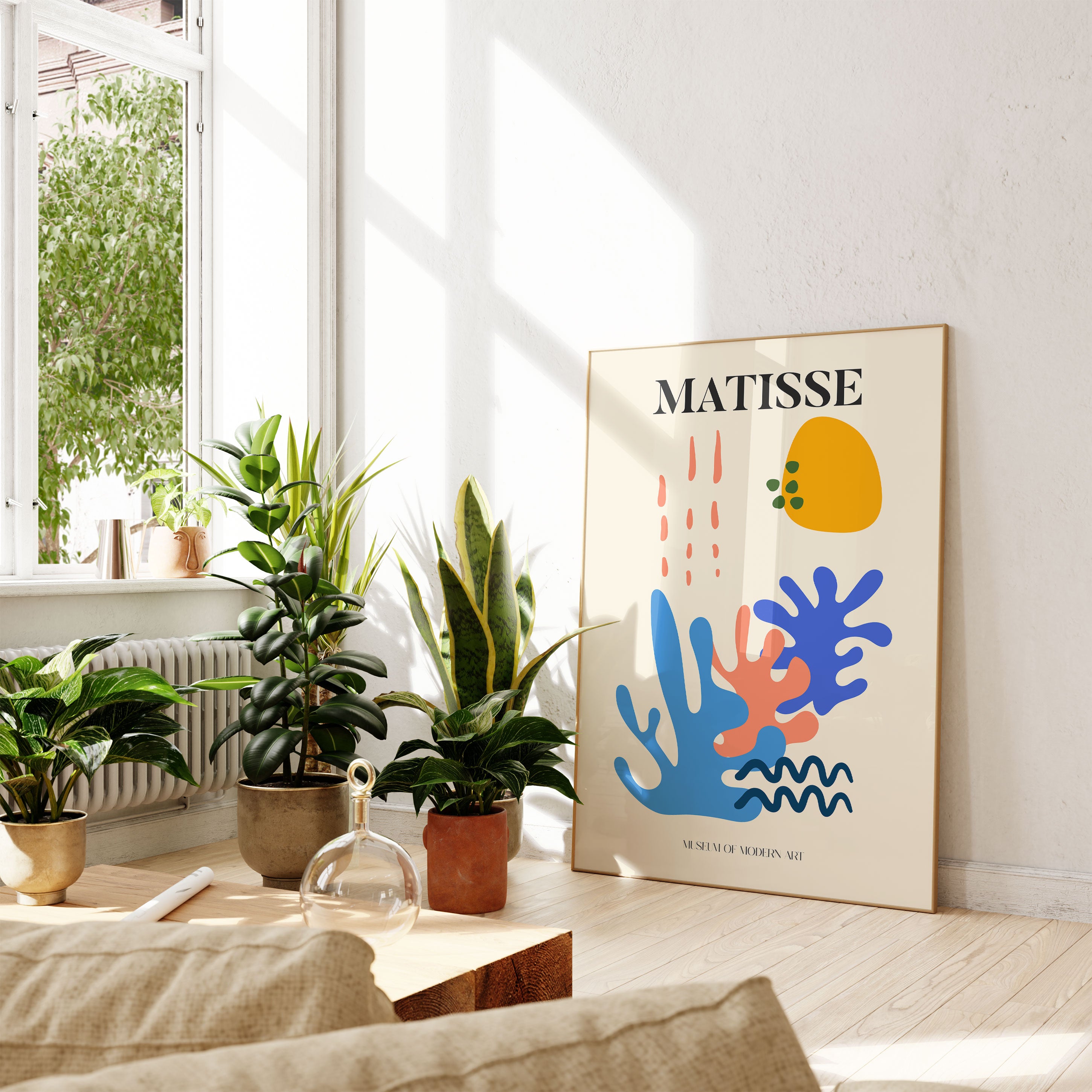 Matisse Modern Illustration Print No1
