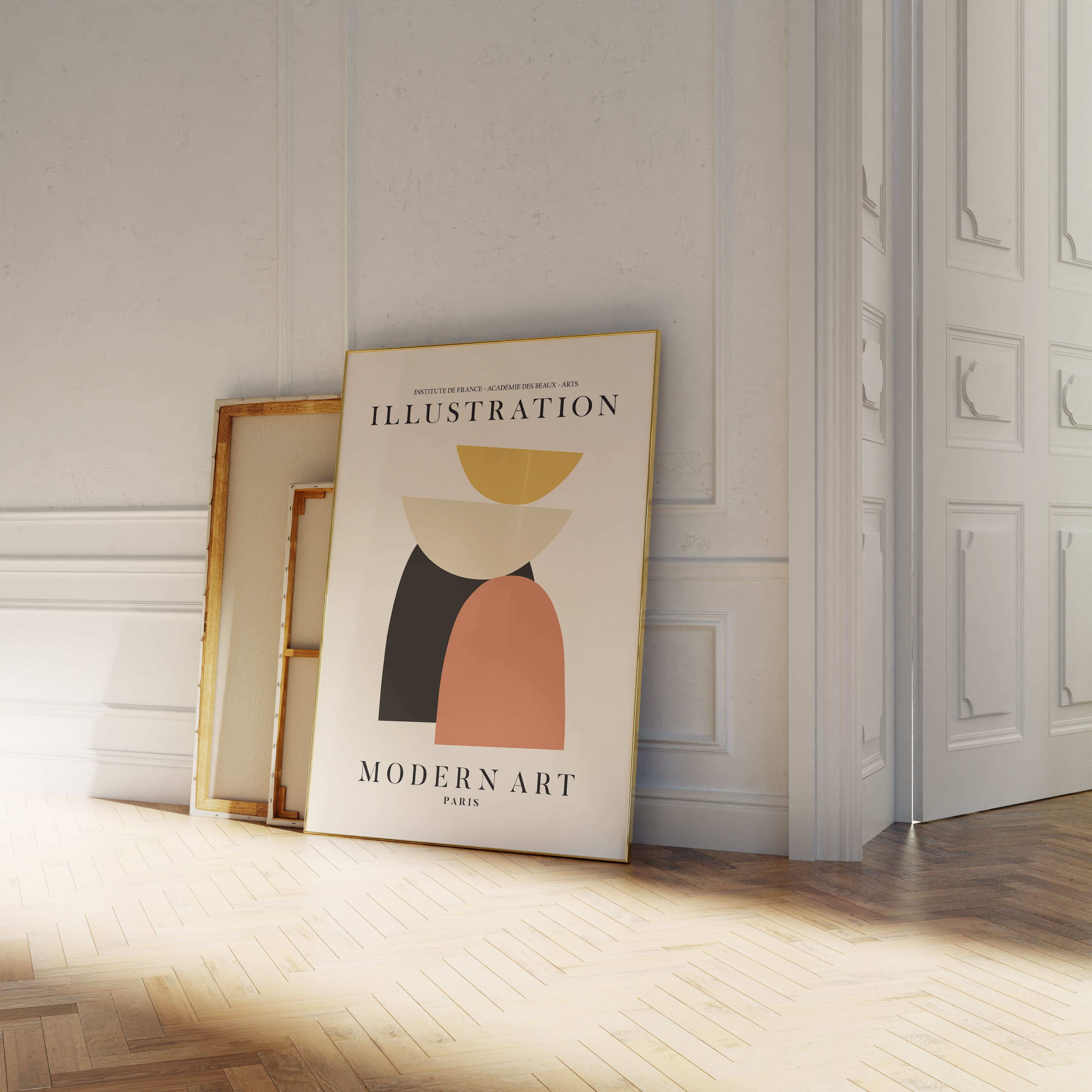 Modern Art Illustration Print No1