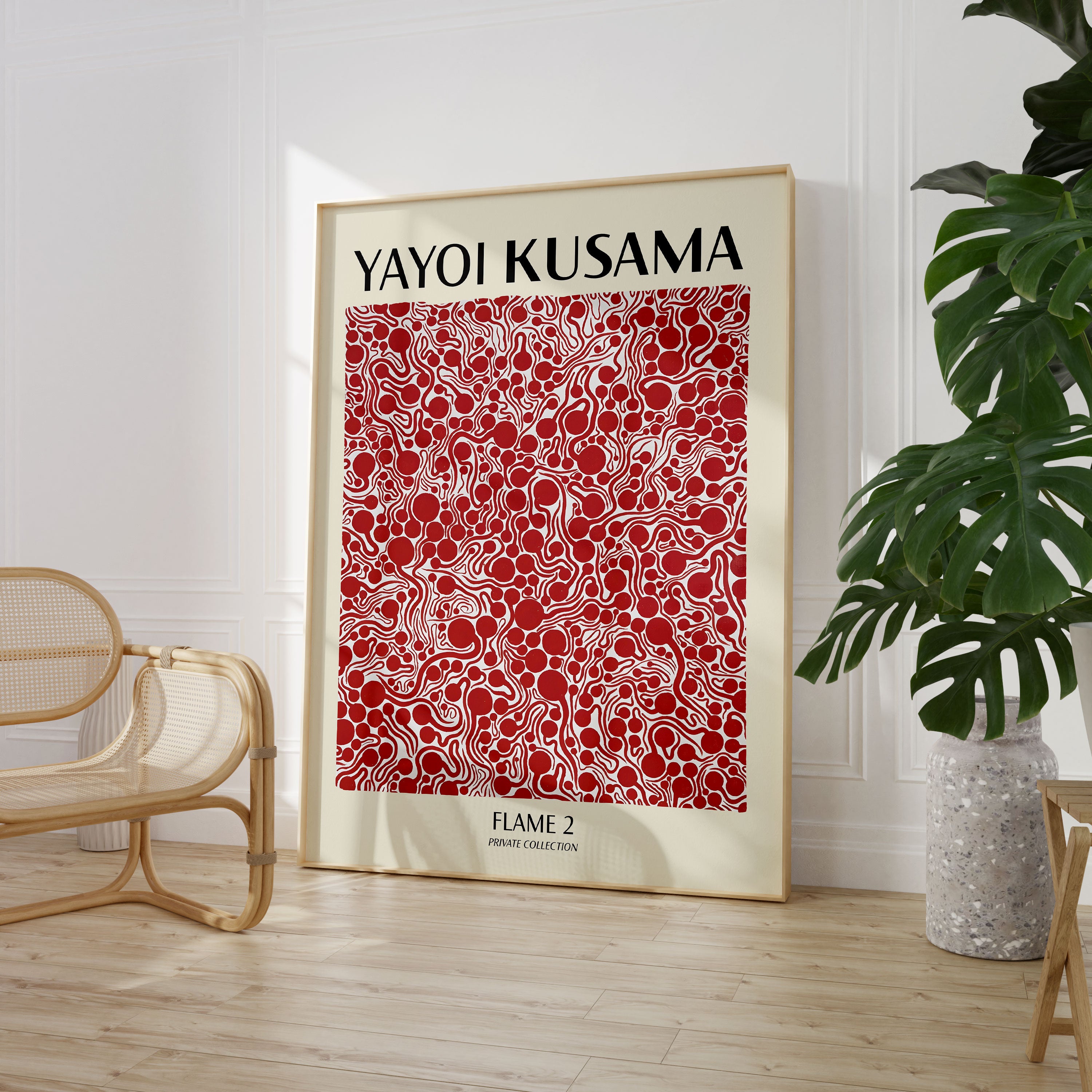 Yayoi Kusama - Flame 2