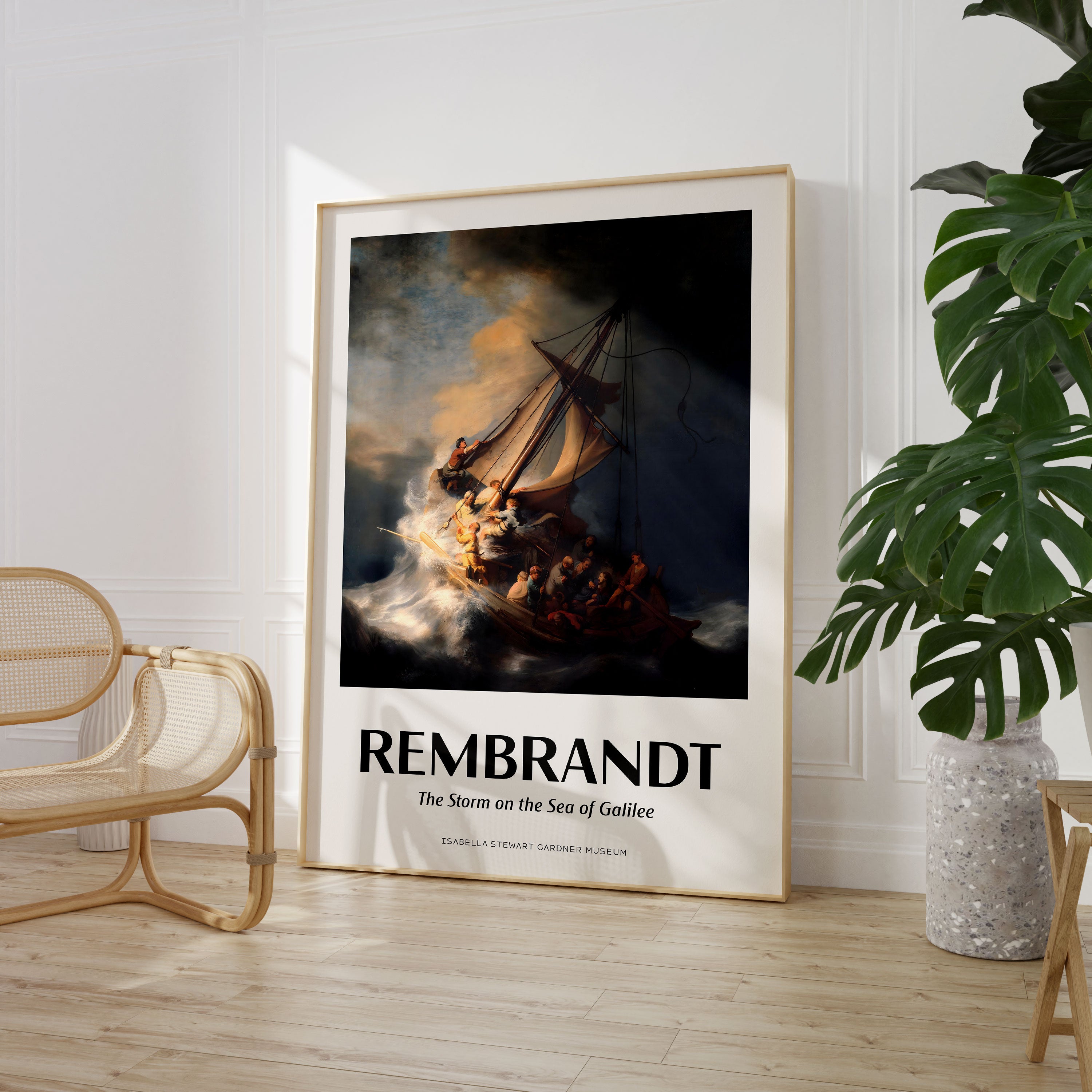 Rembrandt - The Storm on the Sea of Galilee