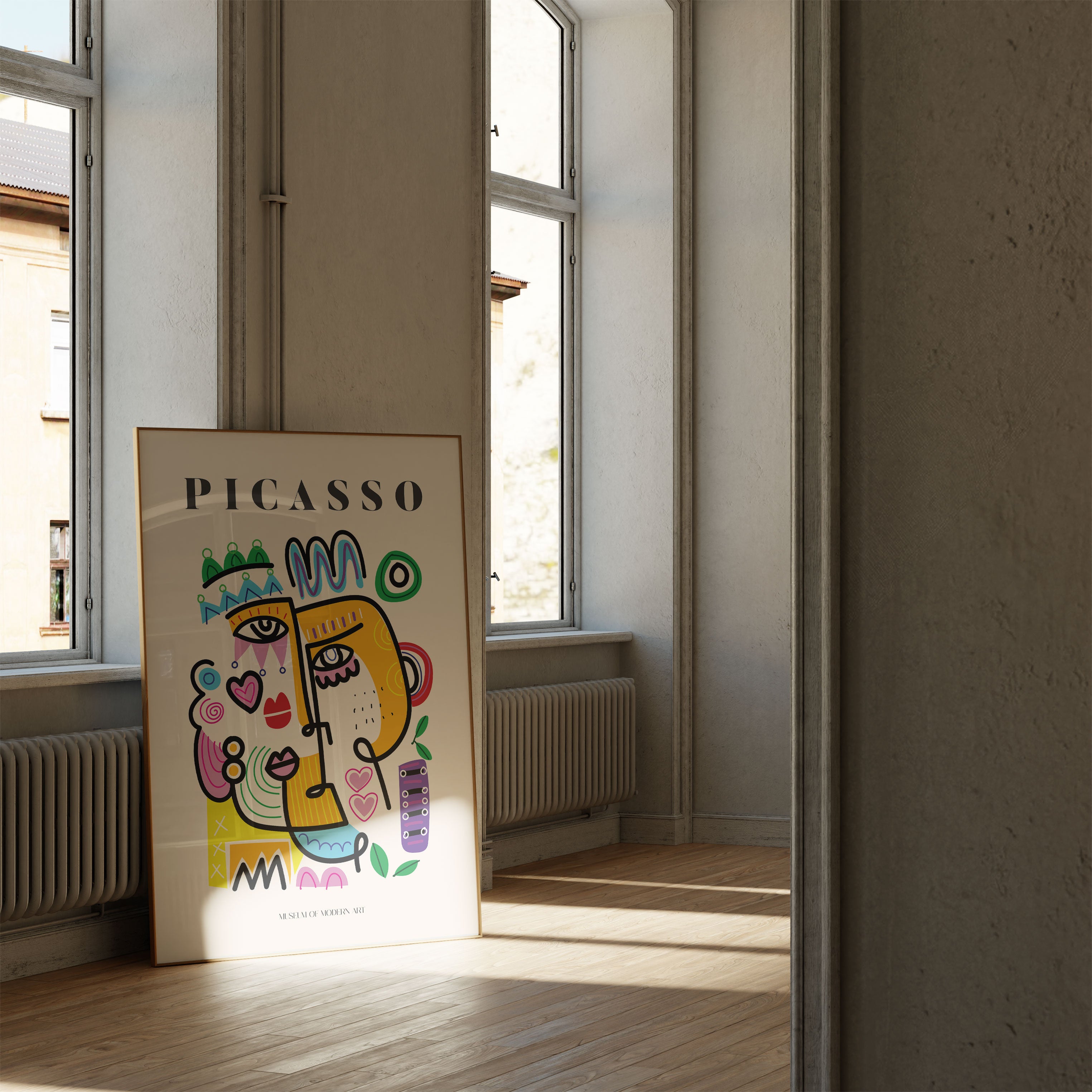 Picasso Modern Illustration Print No3
