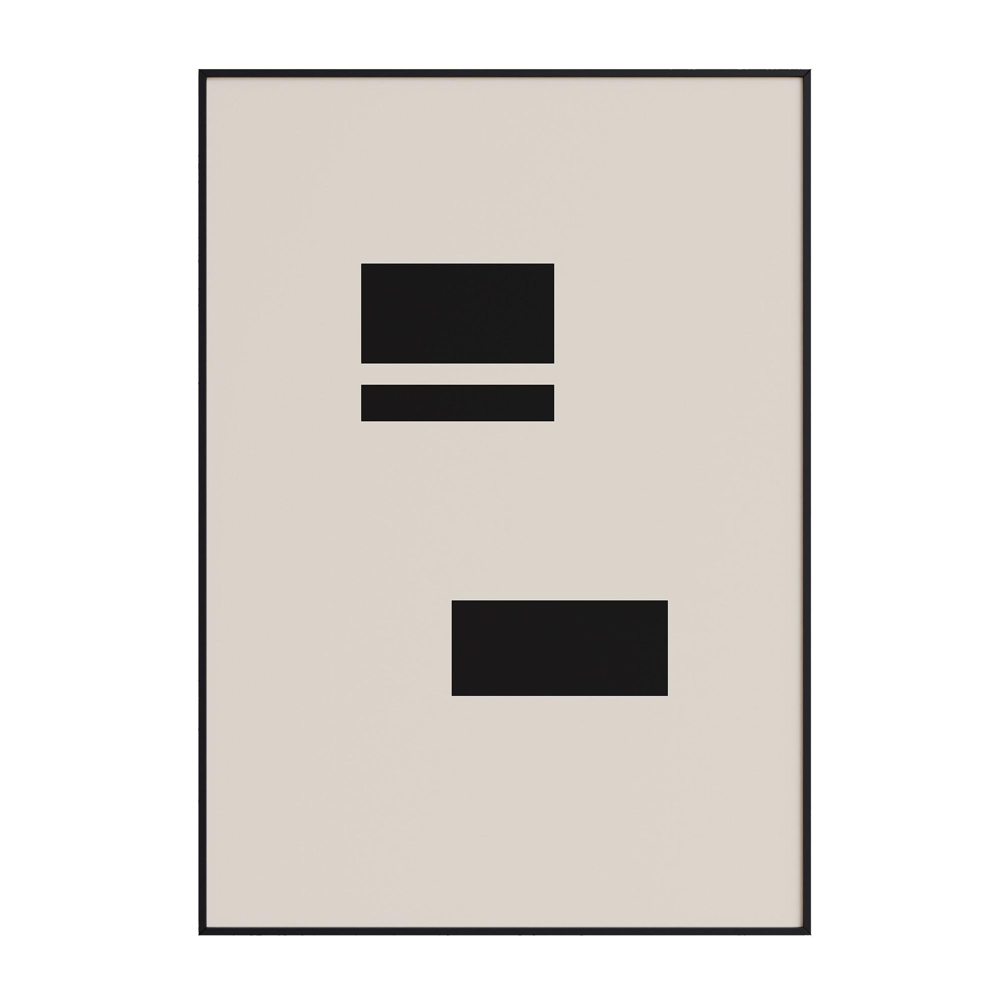 Bauhaus Tetris No1 - stravee - Wall Art Print