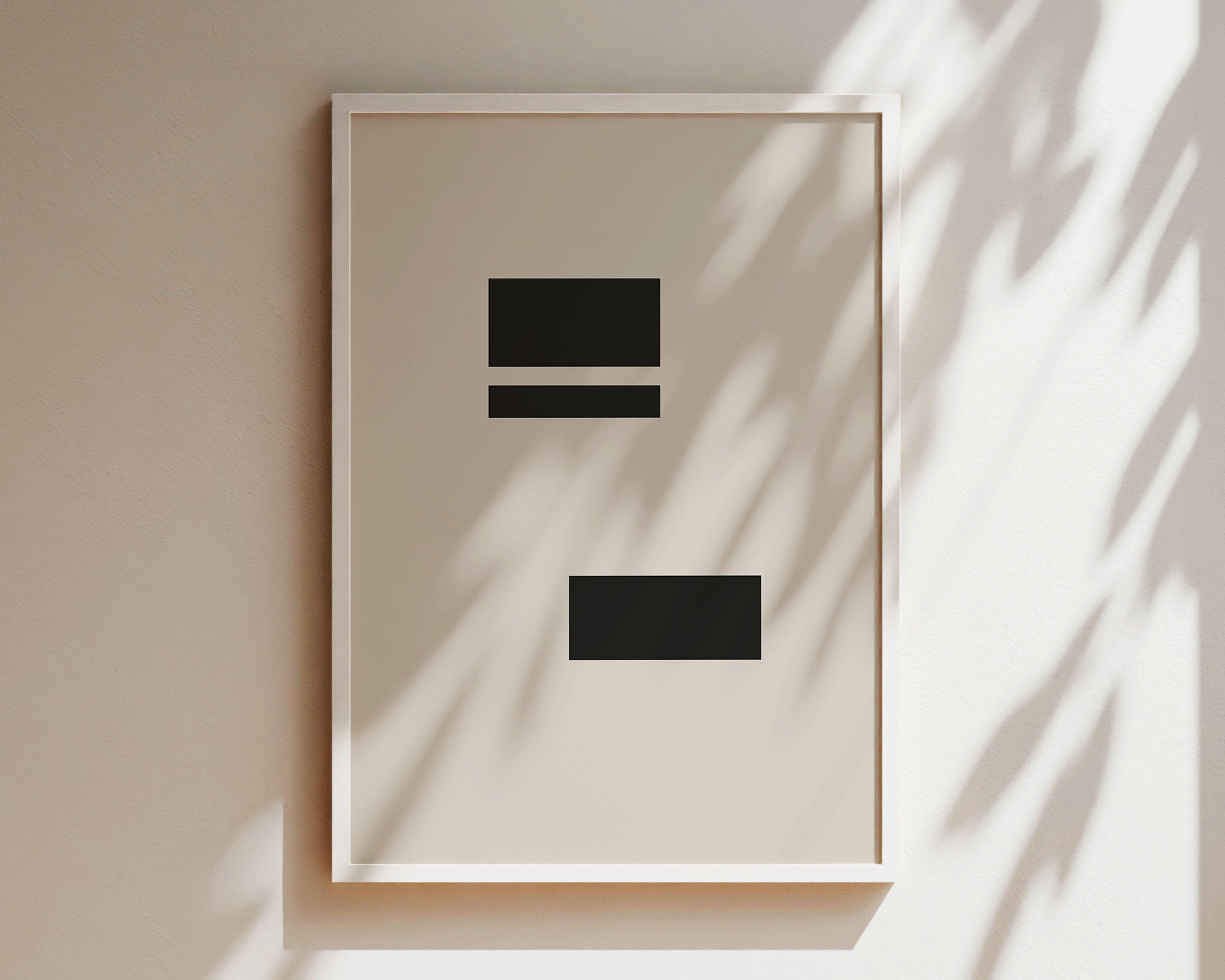 Bauhaus Tetris No1 - stravee - Wall Art Print