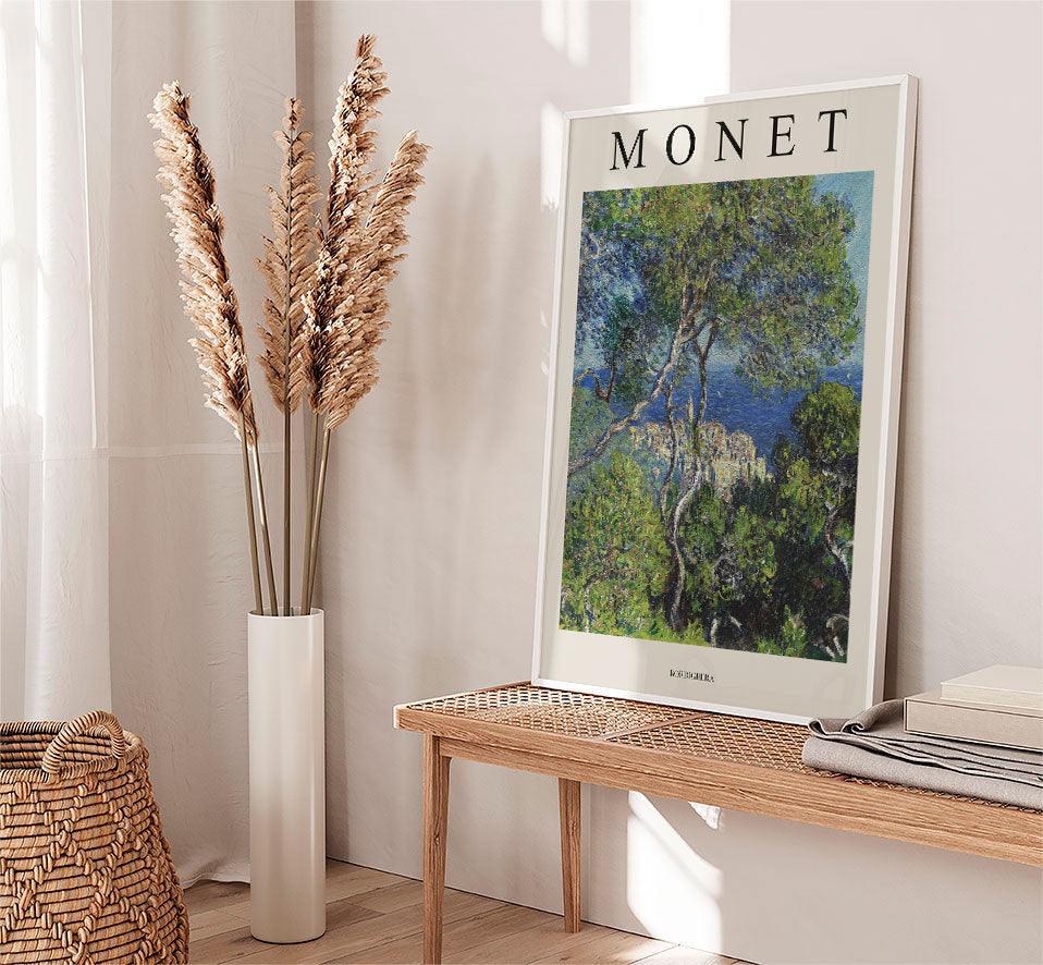 Claude Monet - Bordighera - stravee - Wall Art Print
