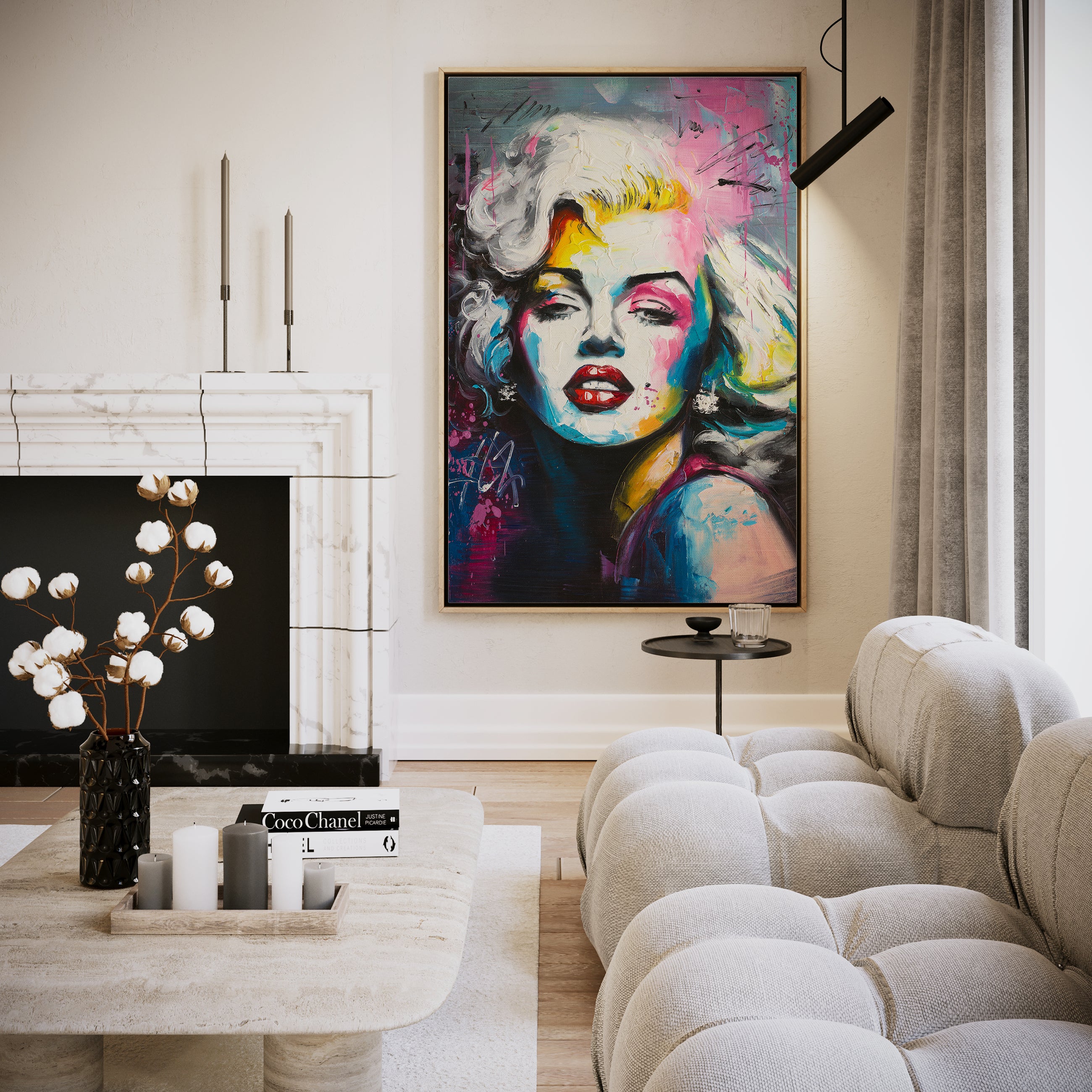 Marilyn Monroe Print No1 by Chilltone