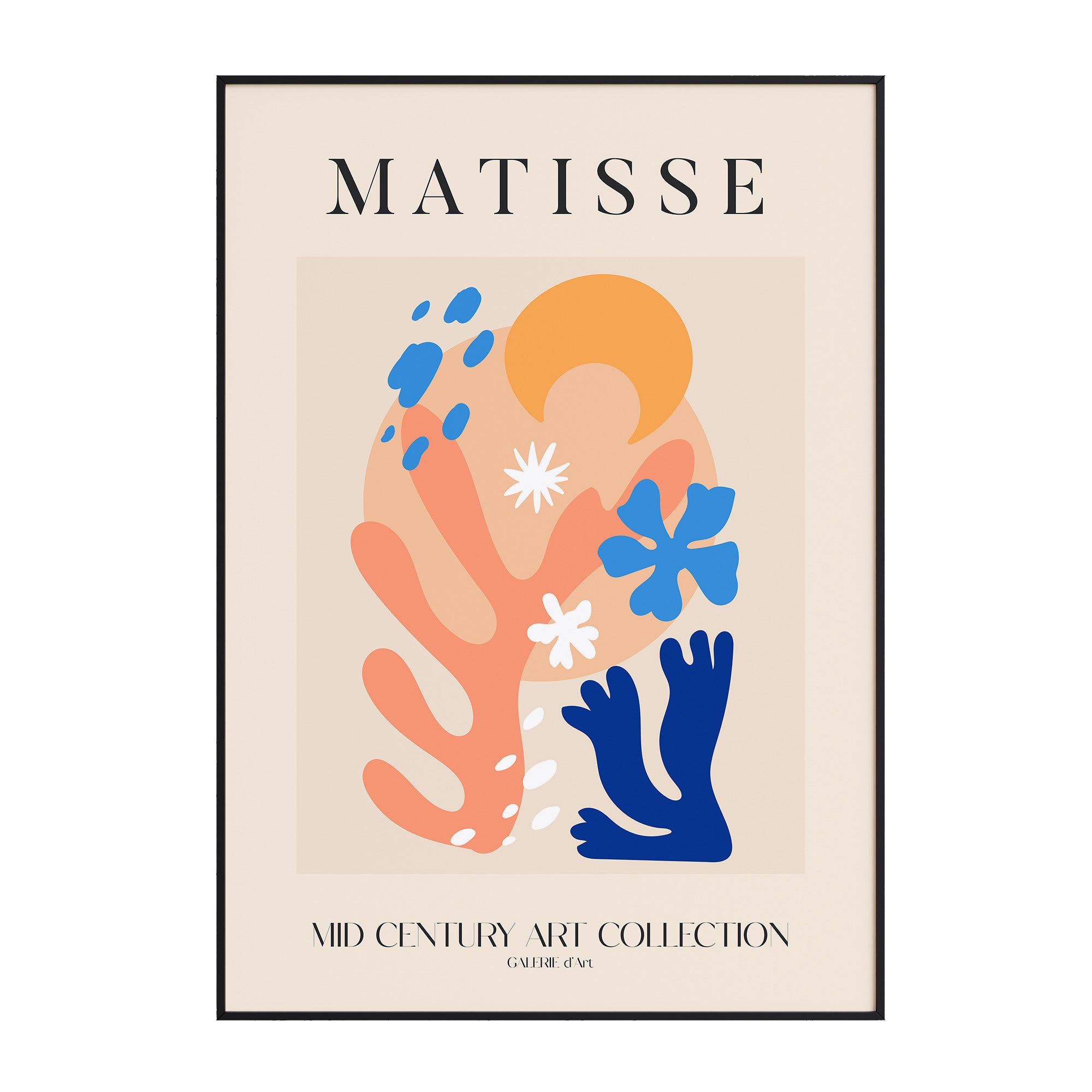 Matisse Modern Illustration Print No25