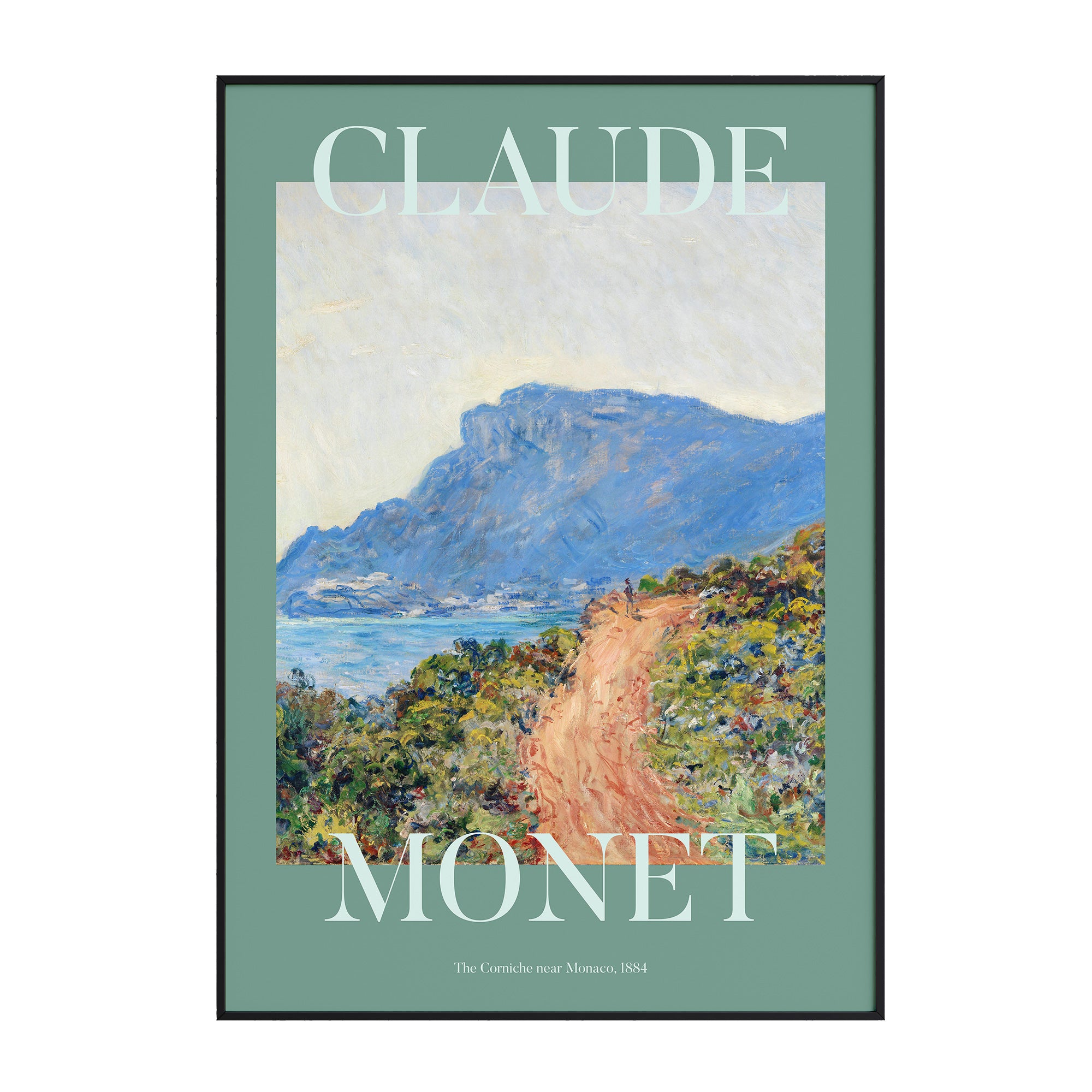 Claude Monet - The Corniche near Monaco (1884)