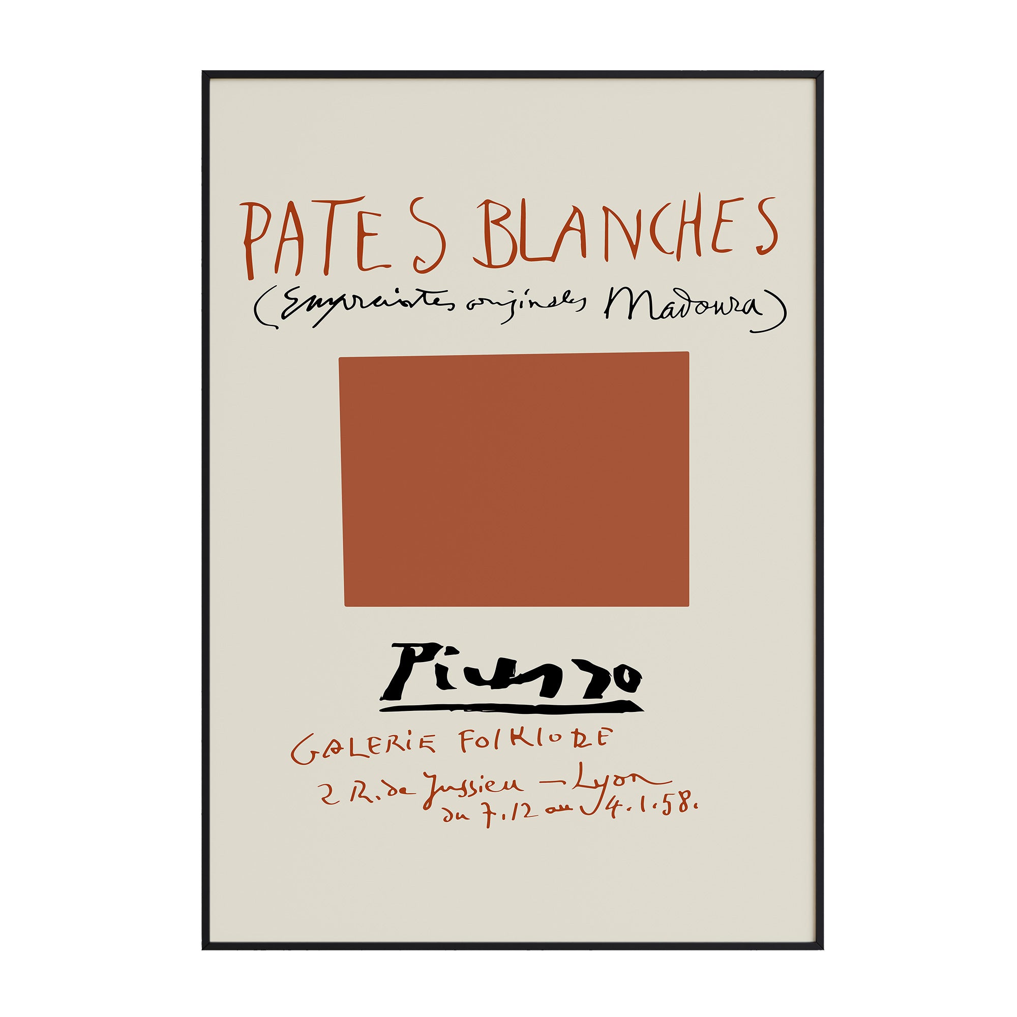 Picasso - Pates Blanches