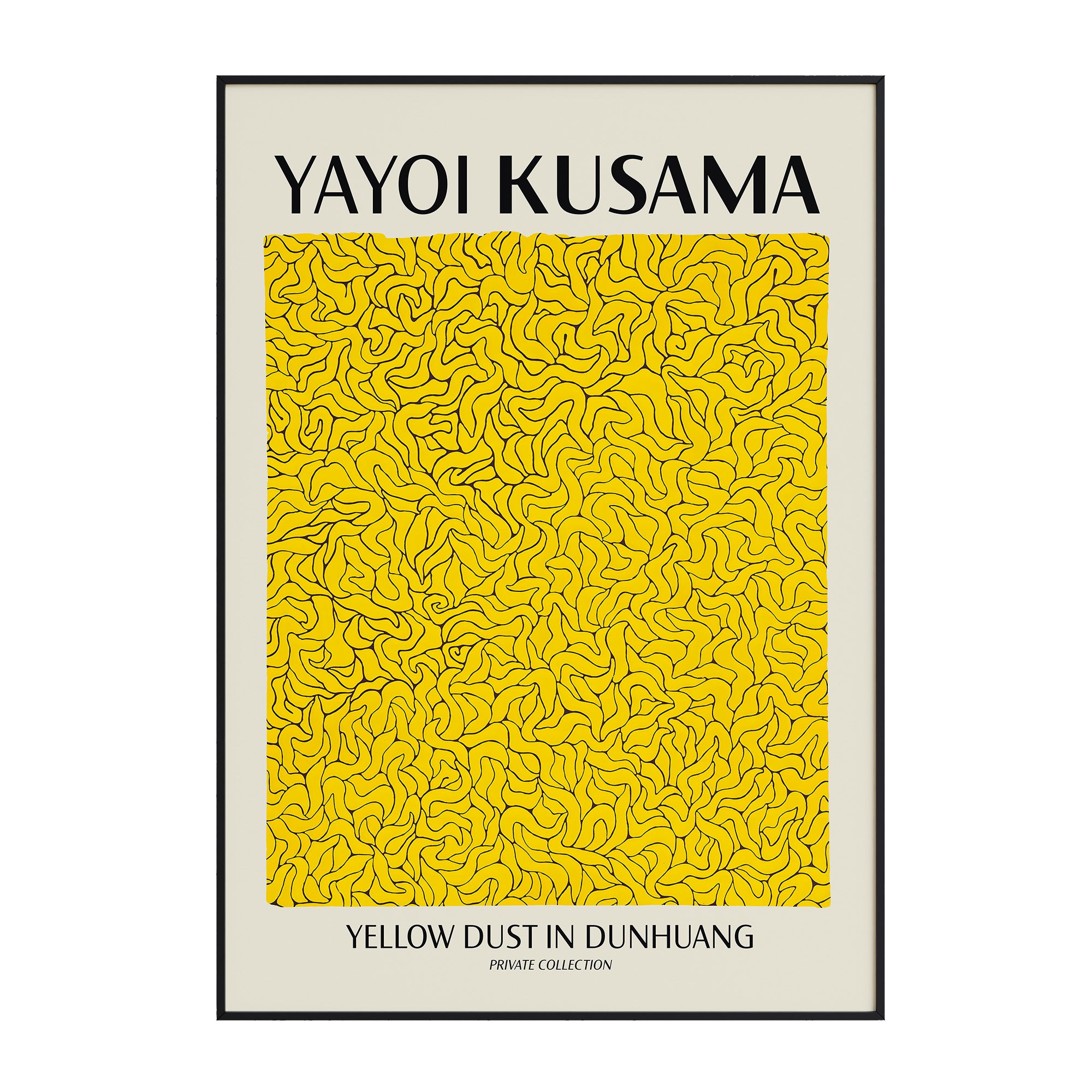 Yayoi Kusama - Pumpkin (Yellow), Private Collection