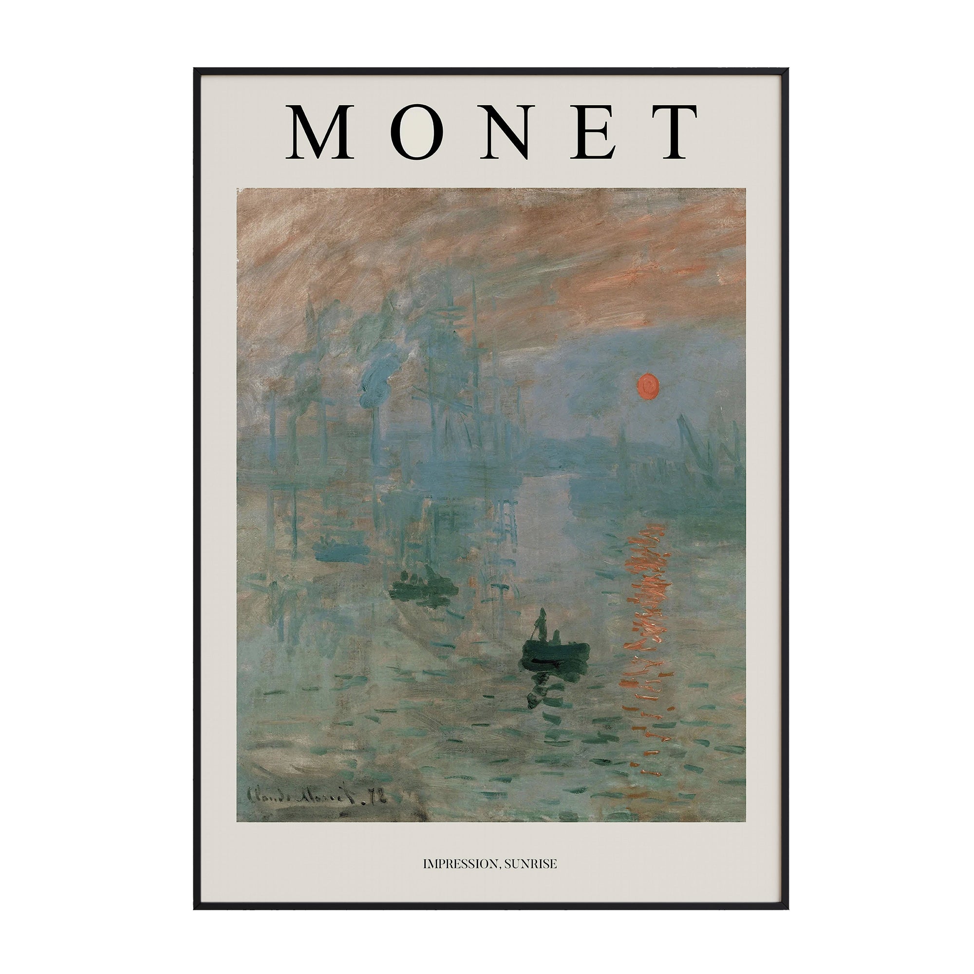 Claude Monet - Impression, Sunrise