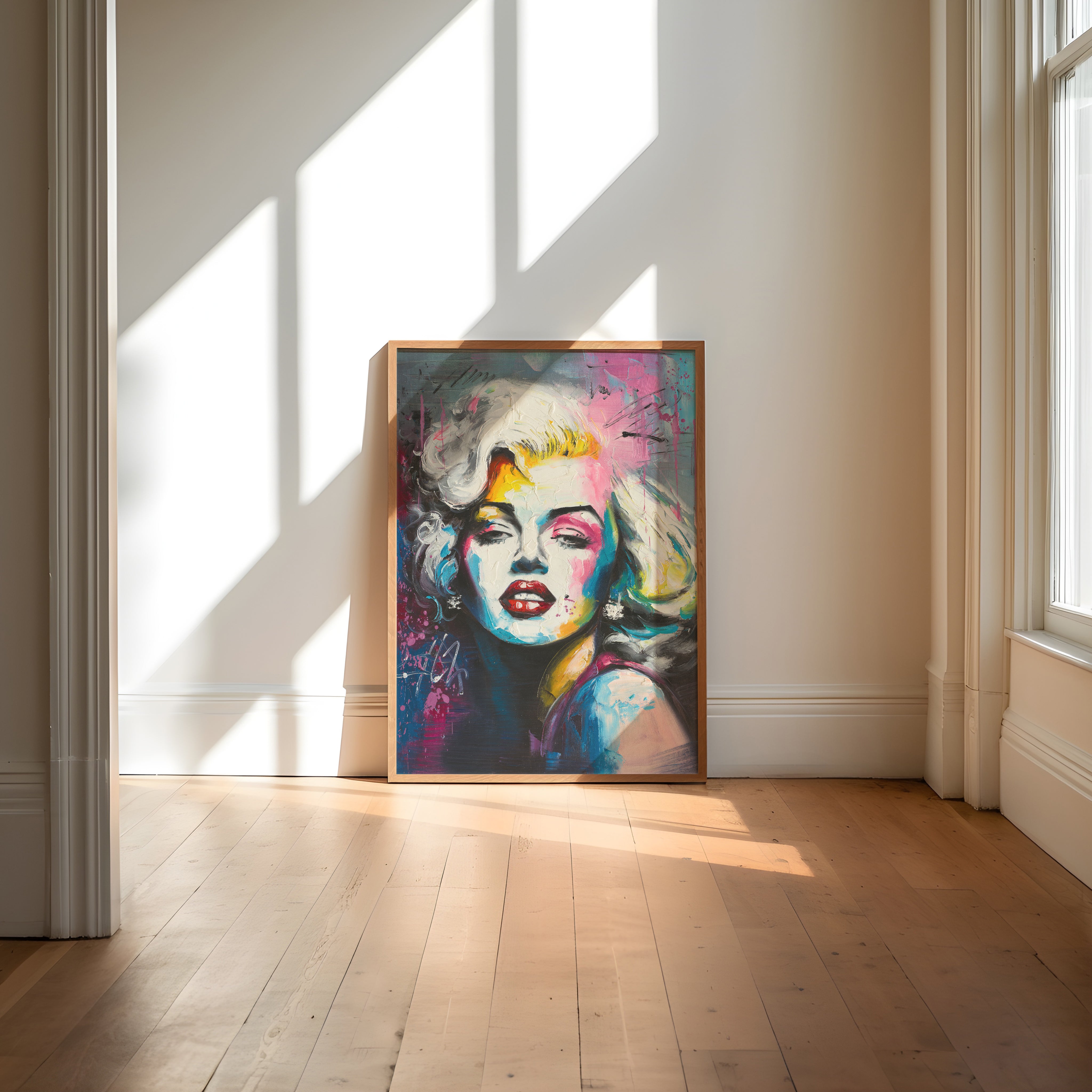 Marilyn Monroe Print No1 by Chilltone