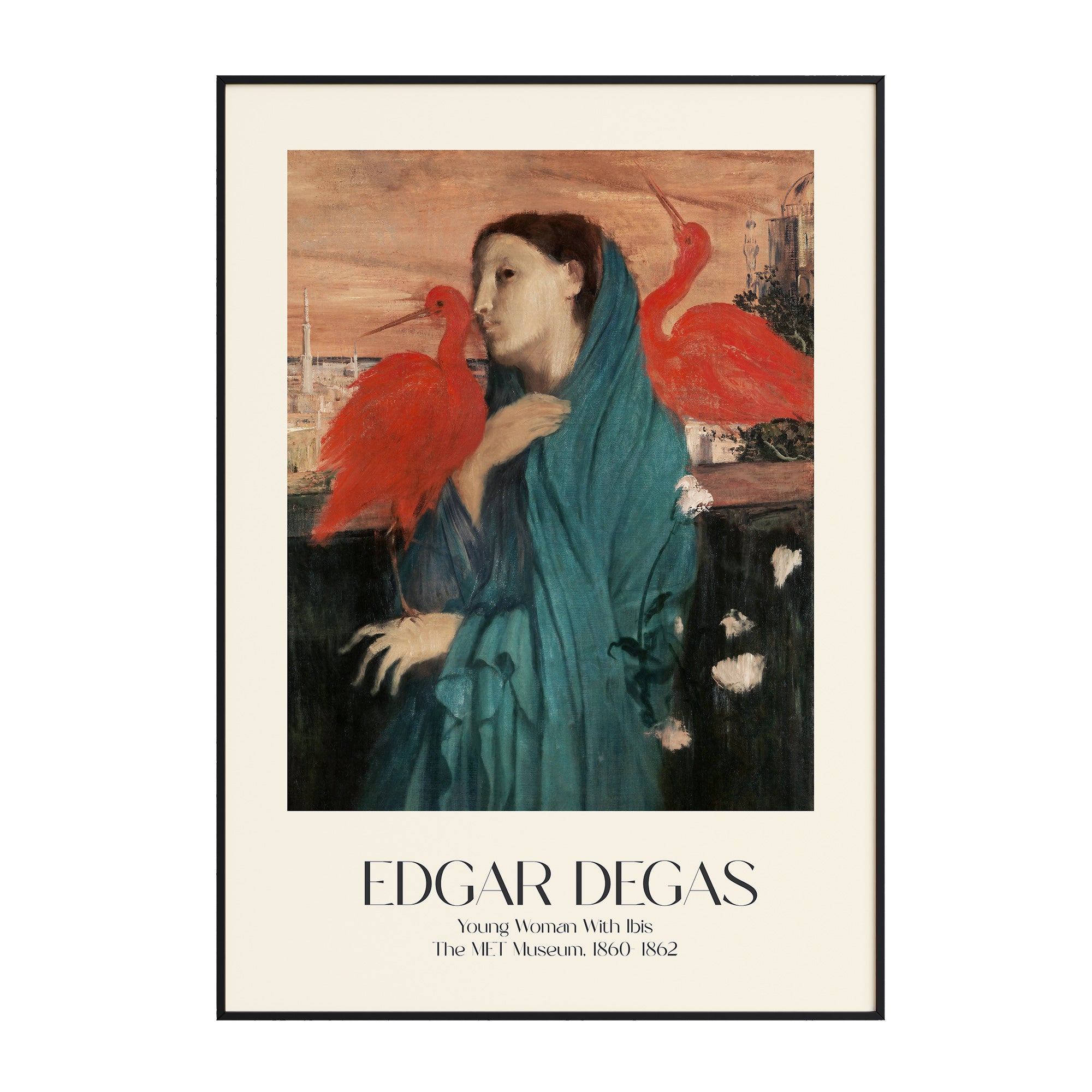 Edgar Degas - Young Woman With Ibis