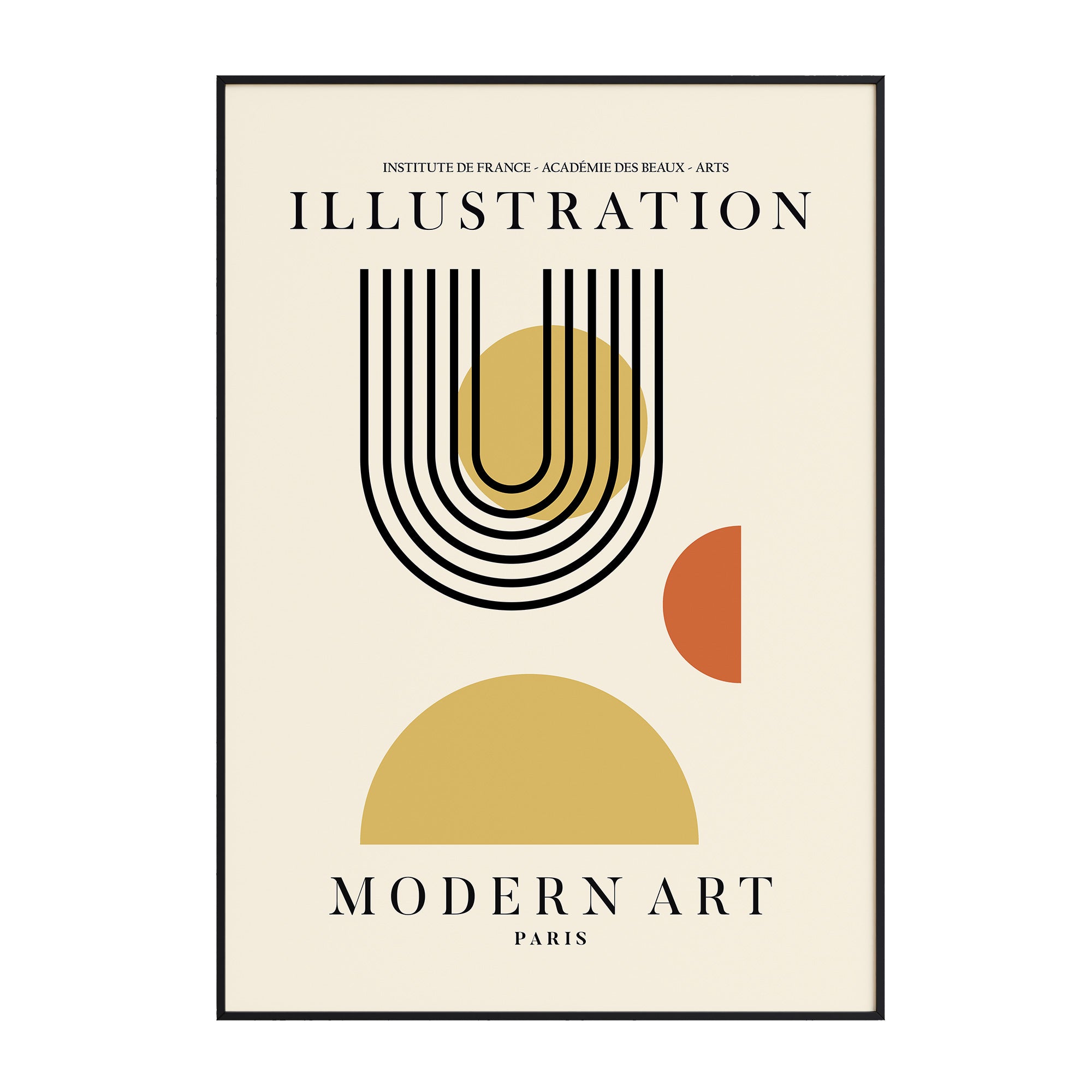 Modern Art Illustration Print No3