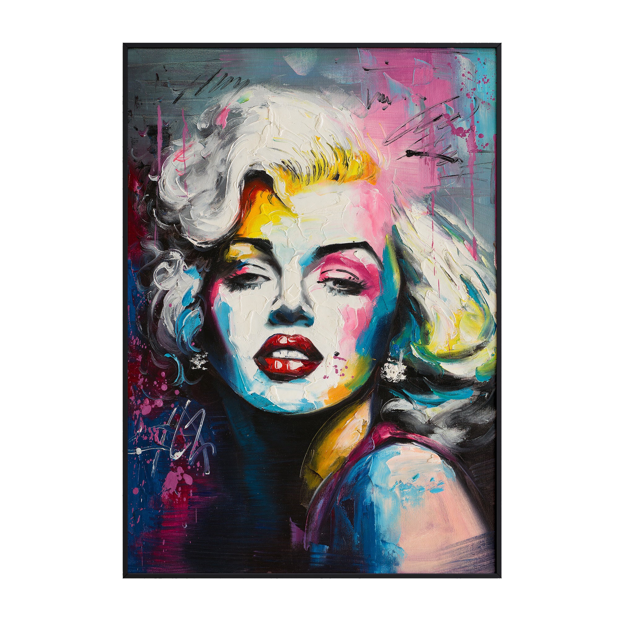 Marilyn Monroe Print No1 by Chilltone