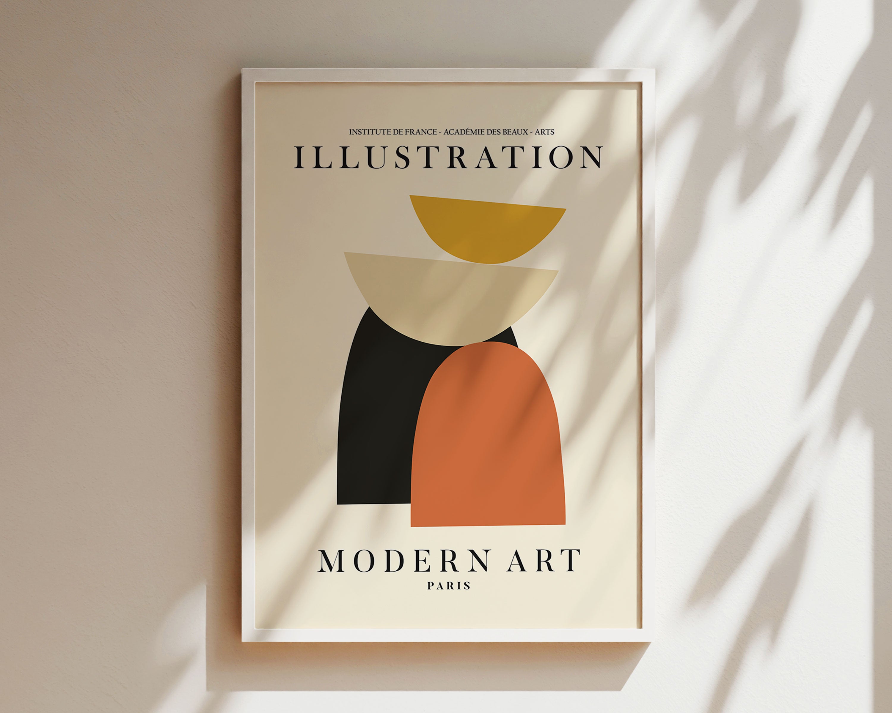 Modern Art Illustration Print No1
