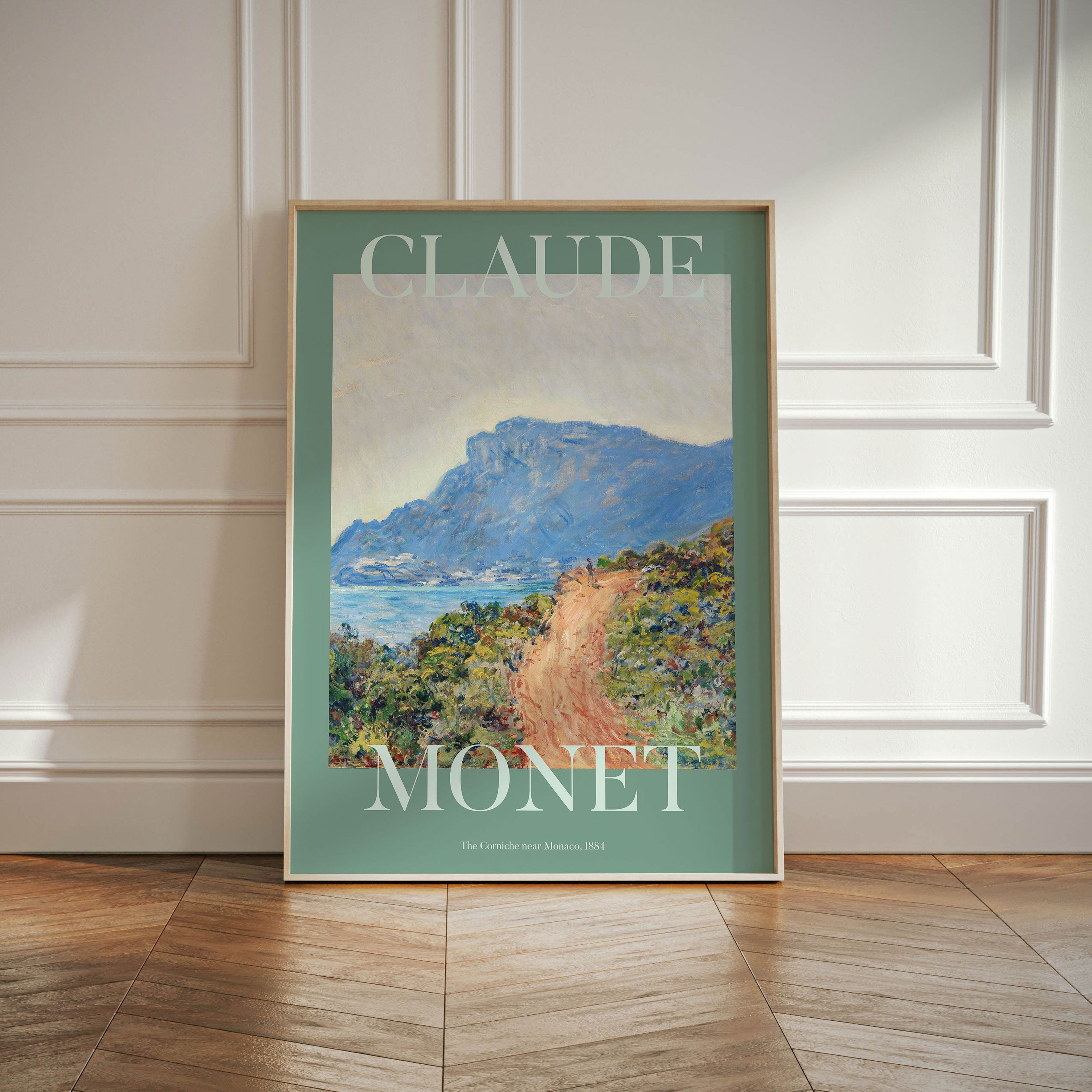 Claude Monet - The Corniche near Monaco (1884)