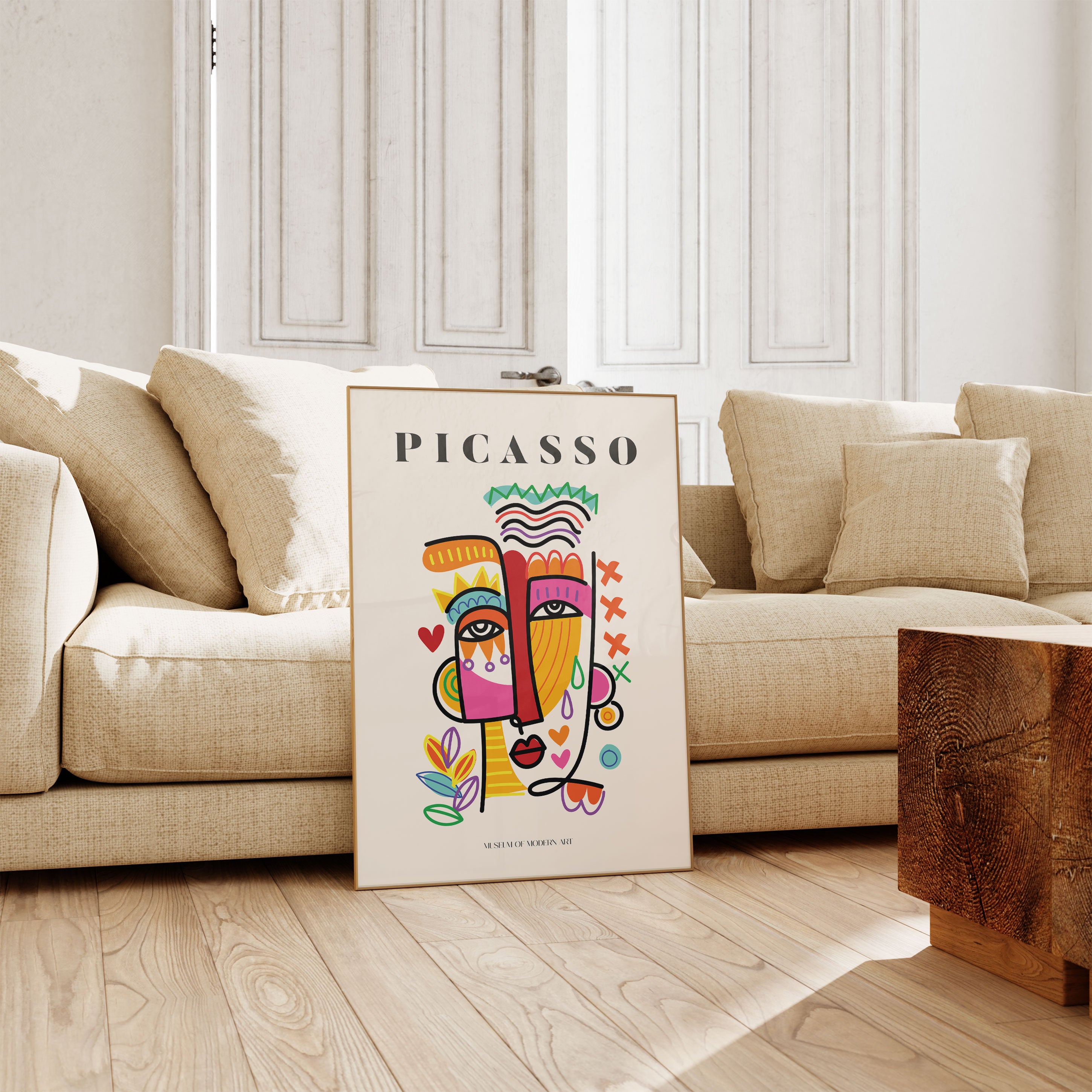 Picasso Modern Illustration Print No2