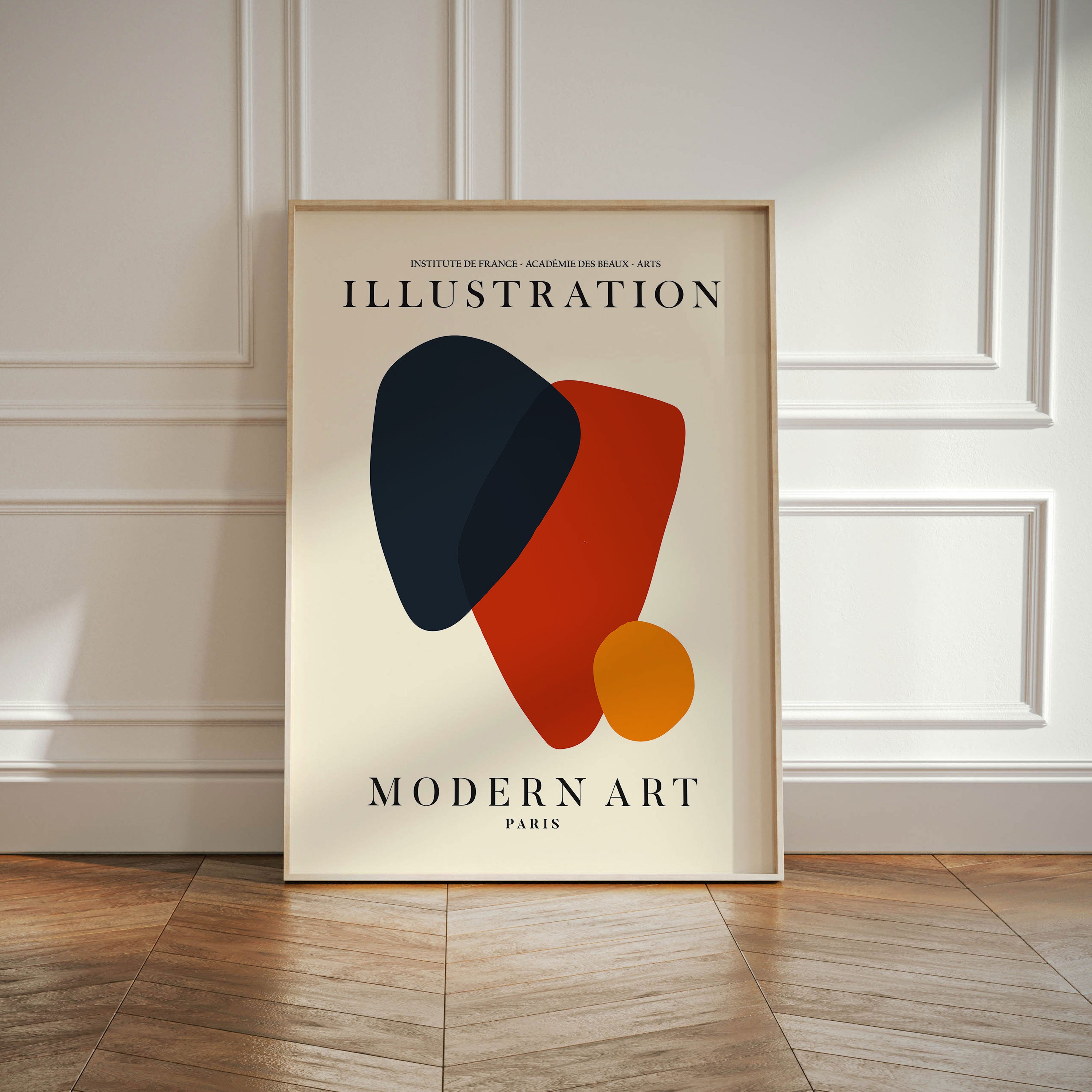Modern Art Illustration Print No2