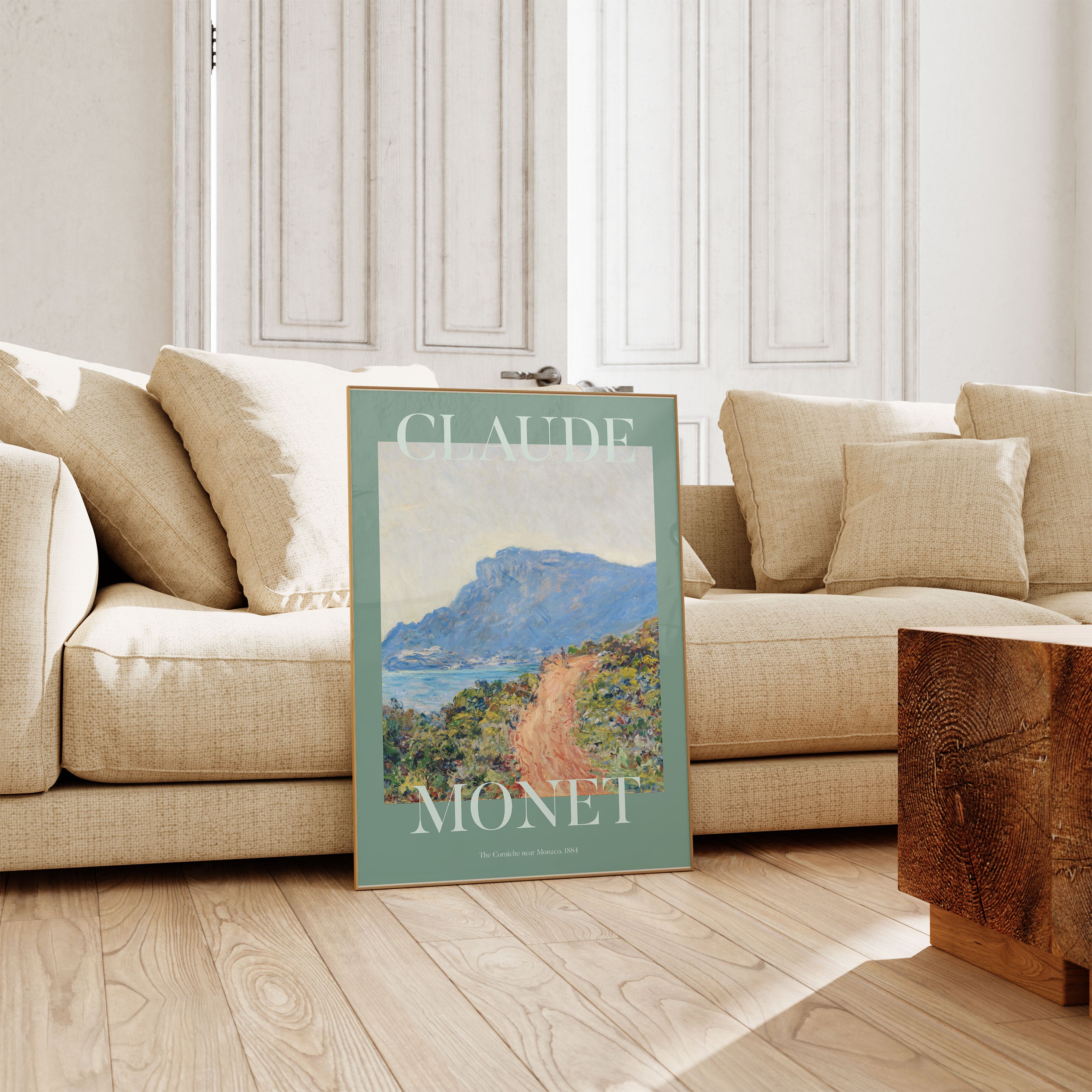 Claude Monet - The Corniche near Monaco (1884)