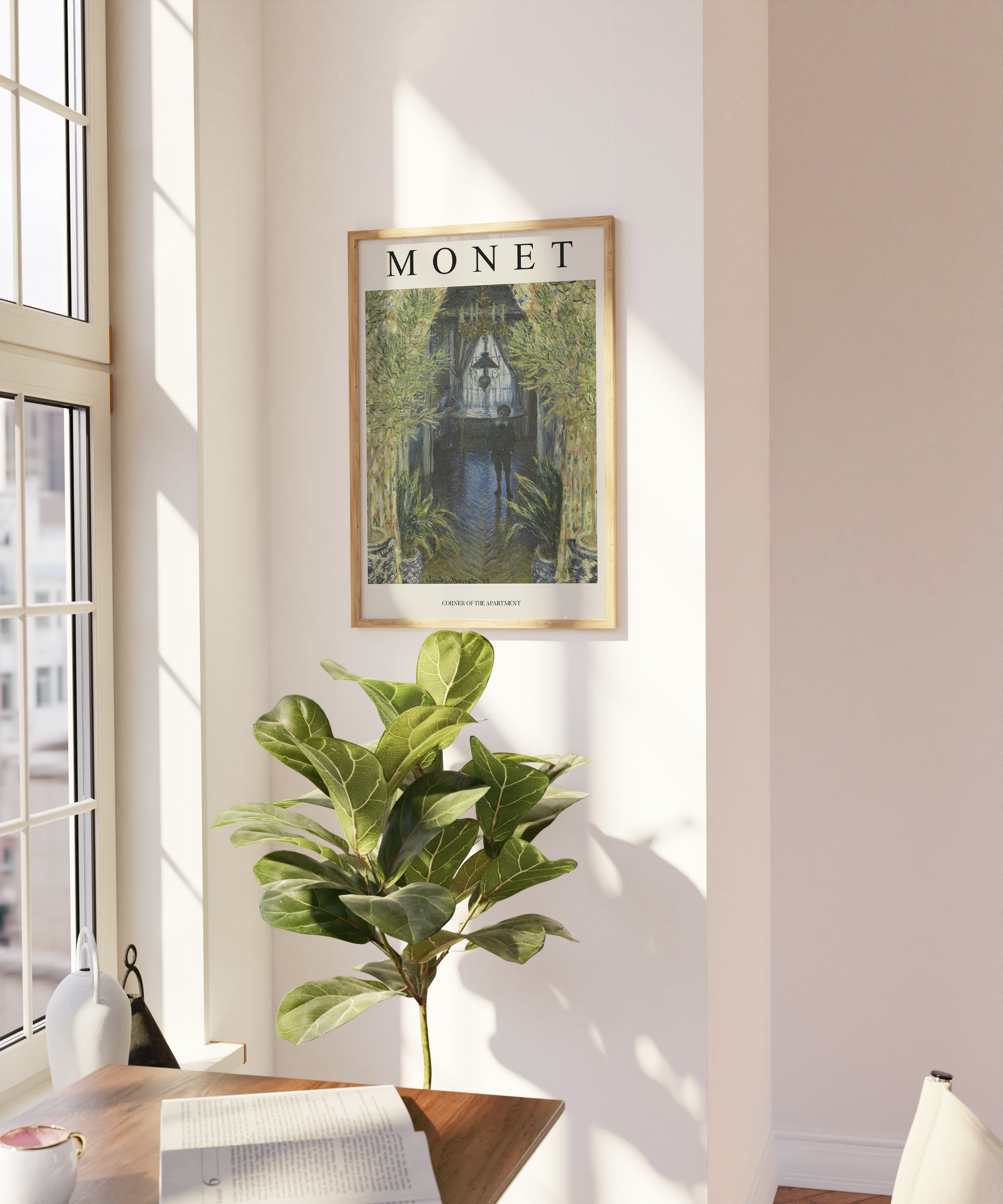 Claude Monet - A Corner Of The Apartment