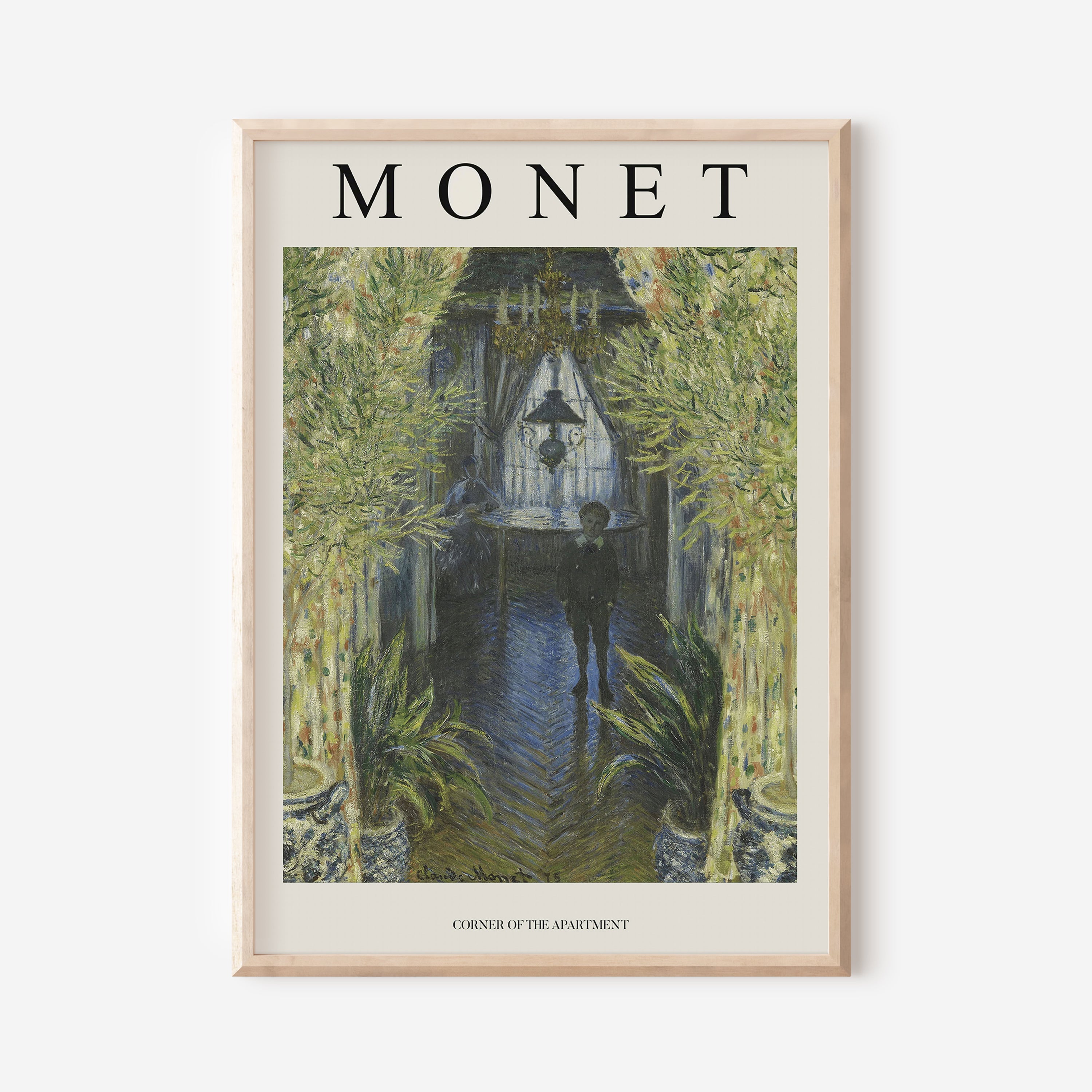 Claude Monet - A Corner Of The Apartment