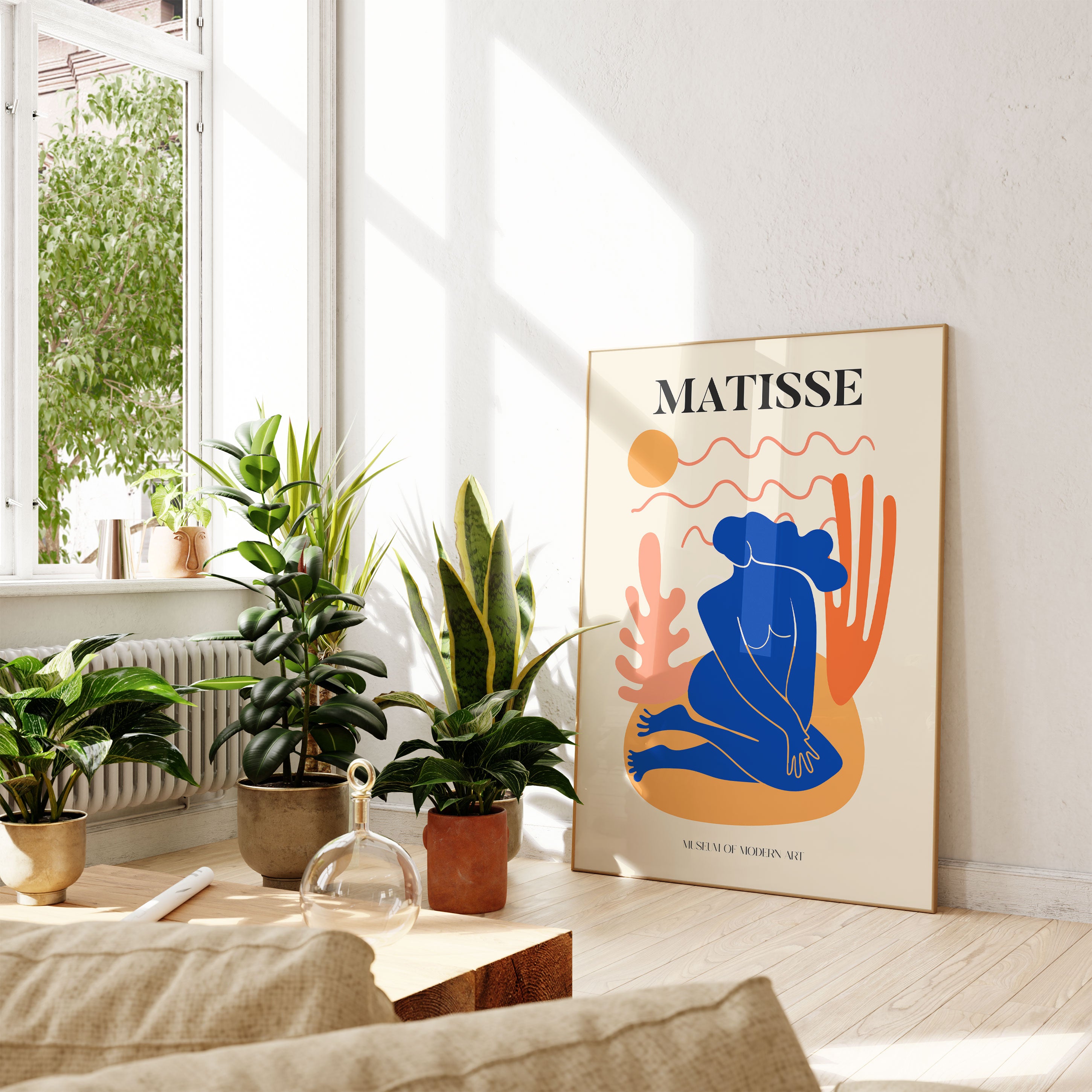 Matisse Modern Illustration Print No2