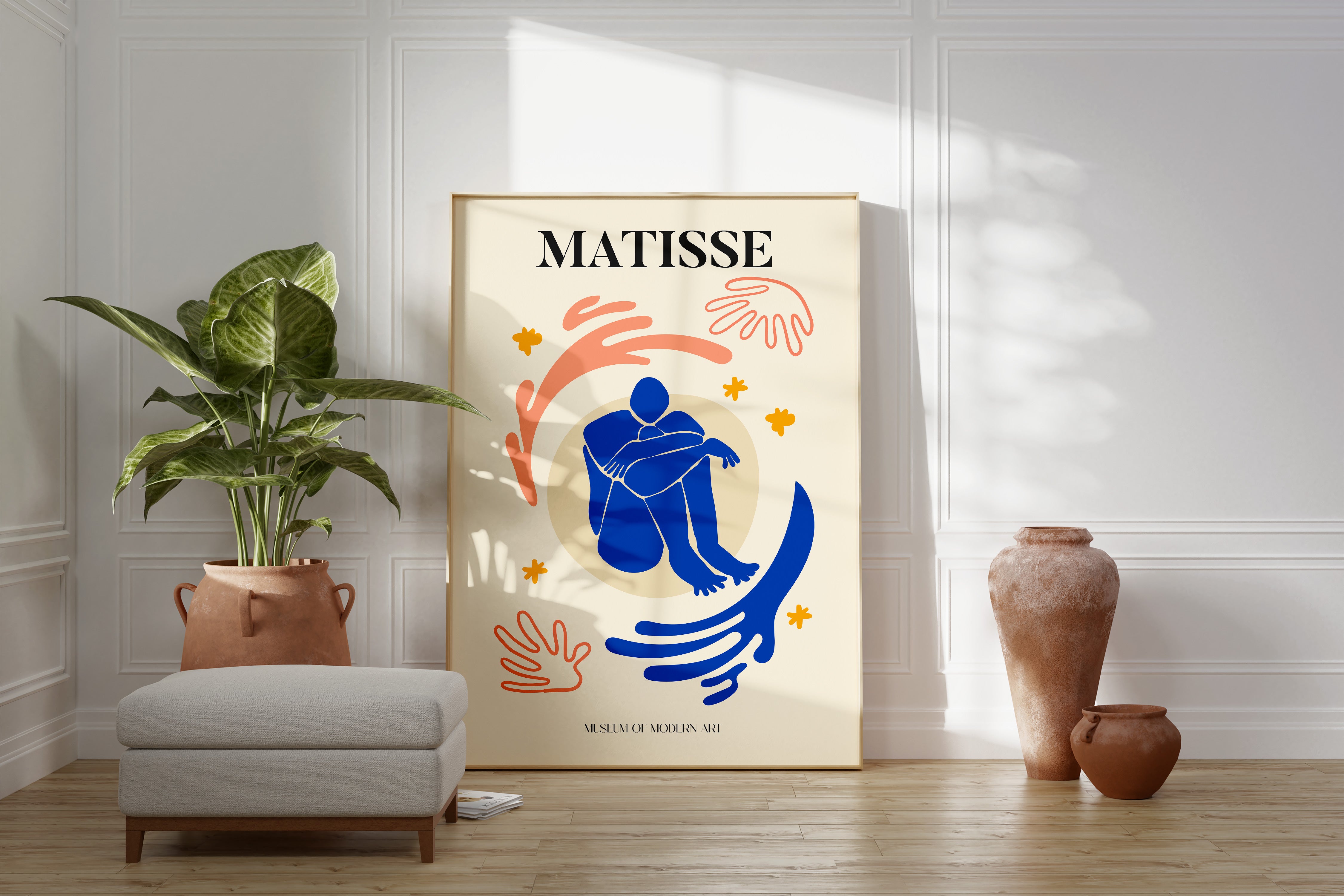 Matisse Modern Illustration Print No7