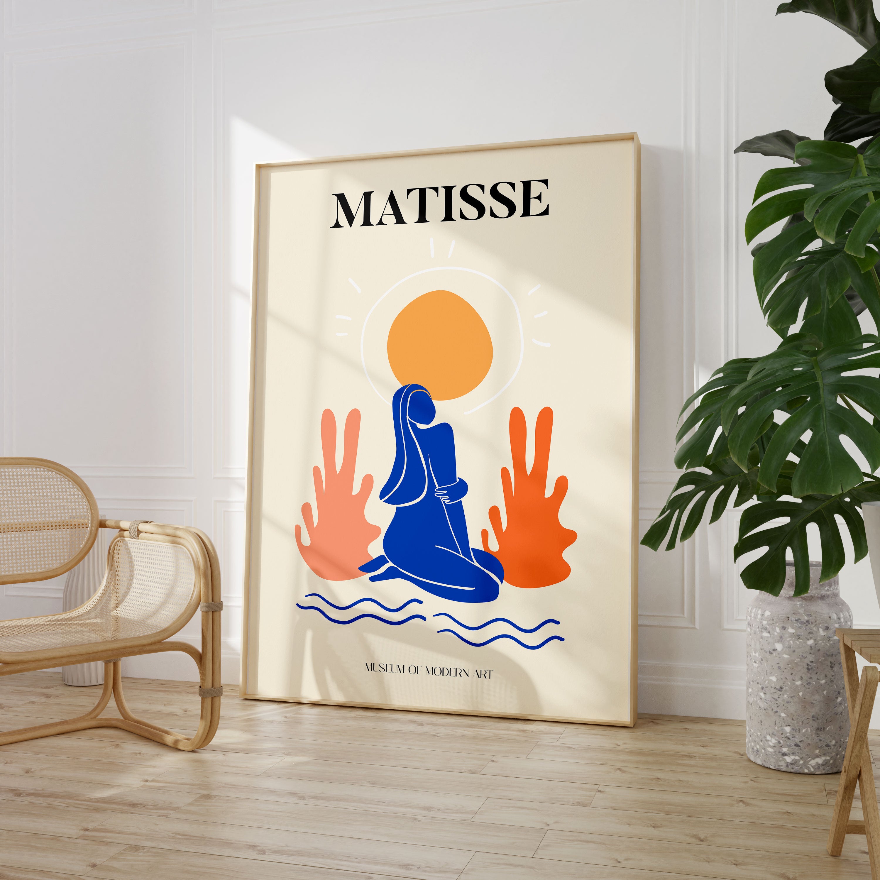 Matisse Modern Illustration Print No8