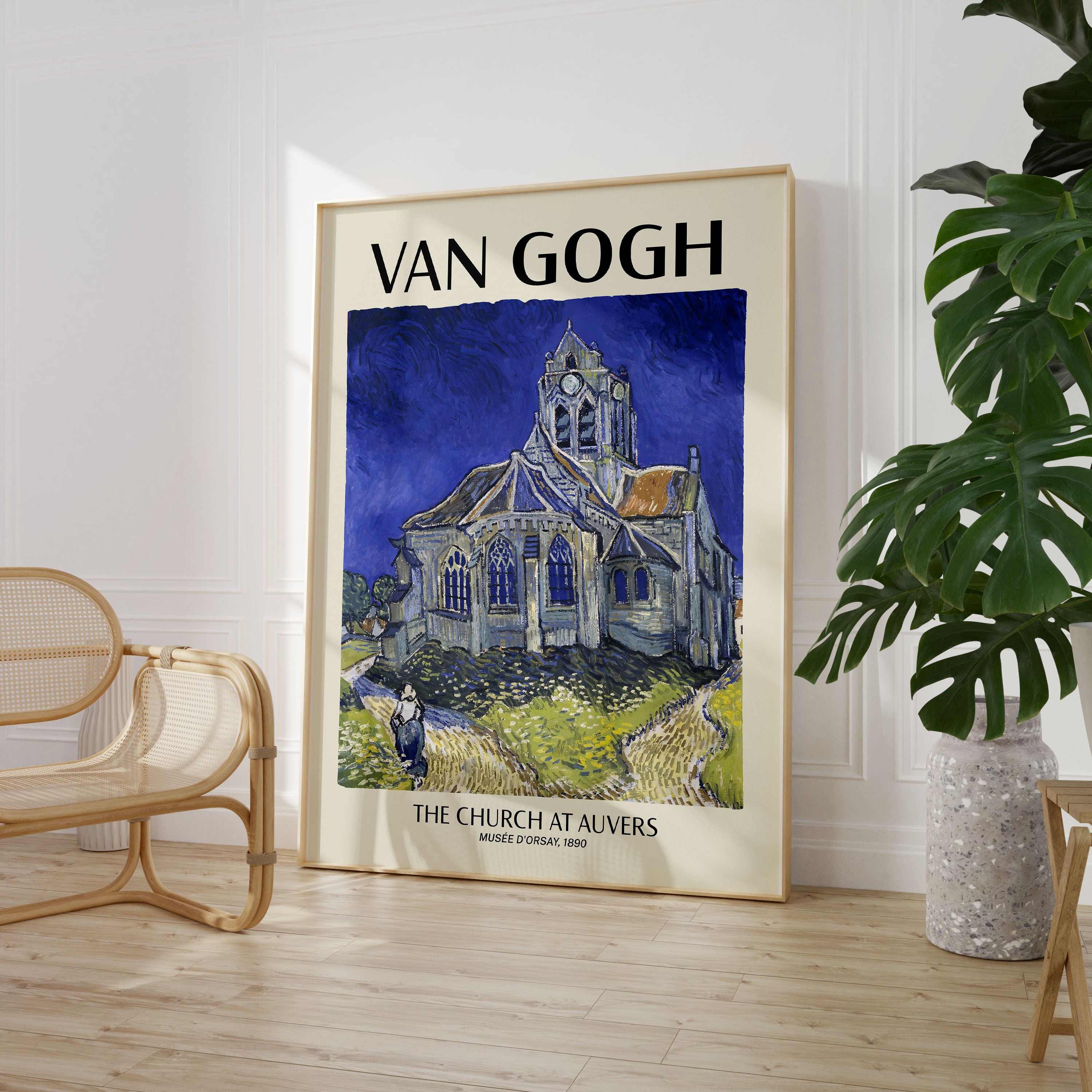 Vincent van Gogh - The Church at Auvers