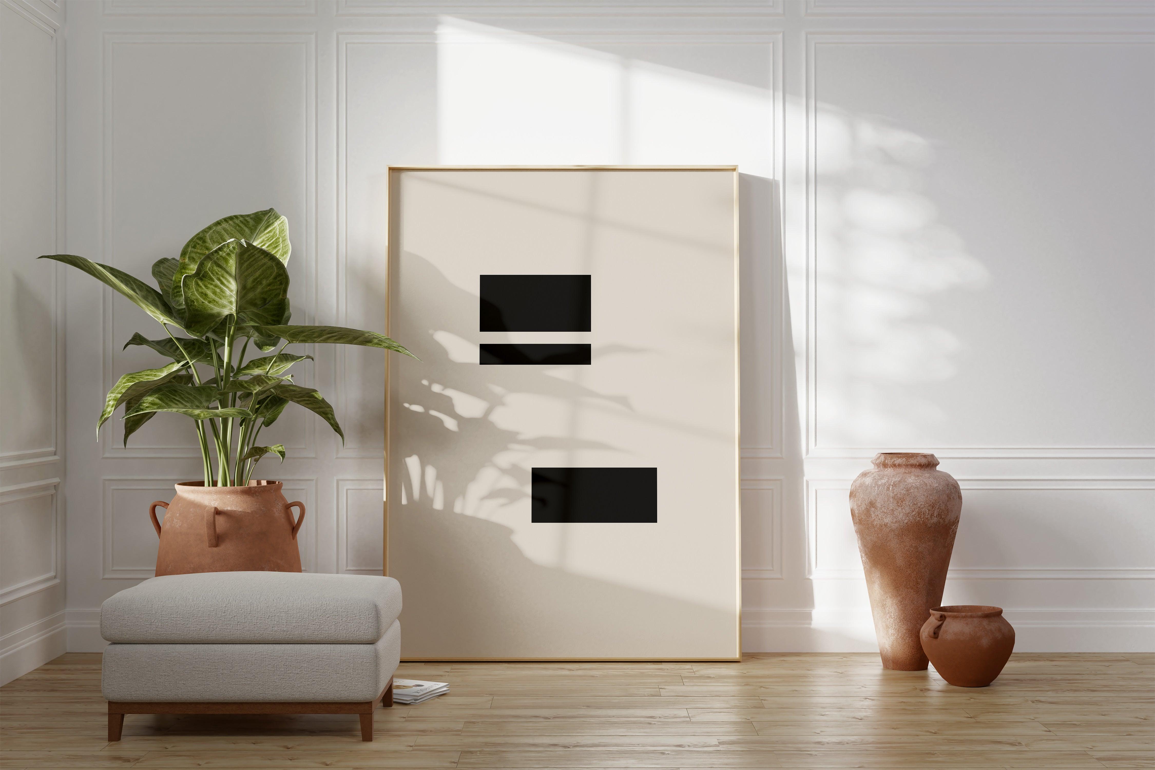 Bauhaus Tetris No1 - stravee - Wall Art Print