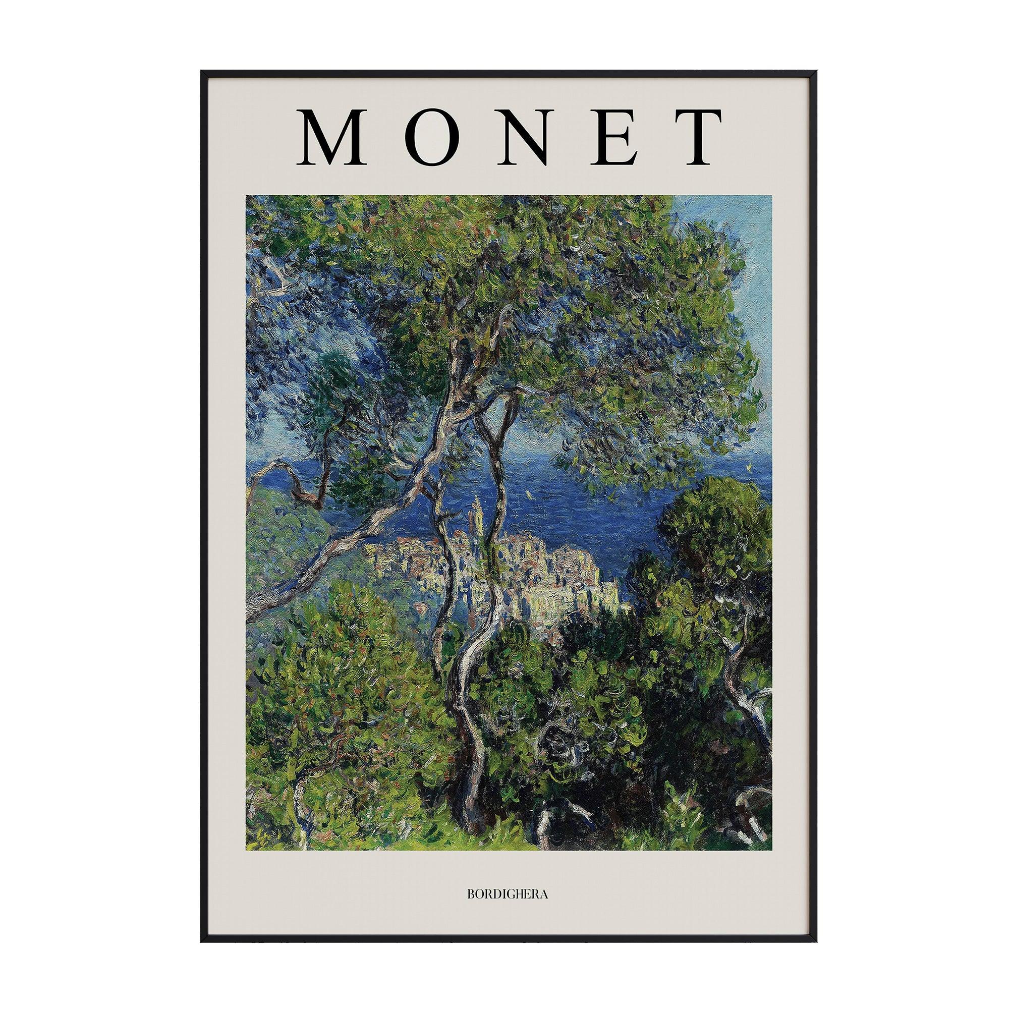 Claude Monet - Bordighera - stravee - Wall Art Print
