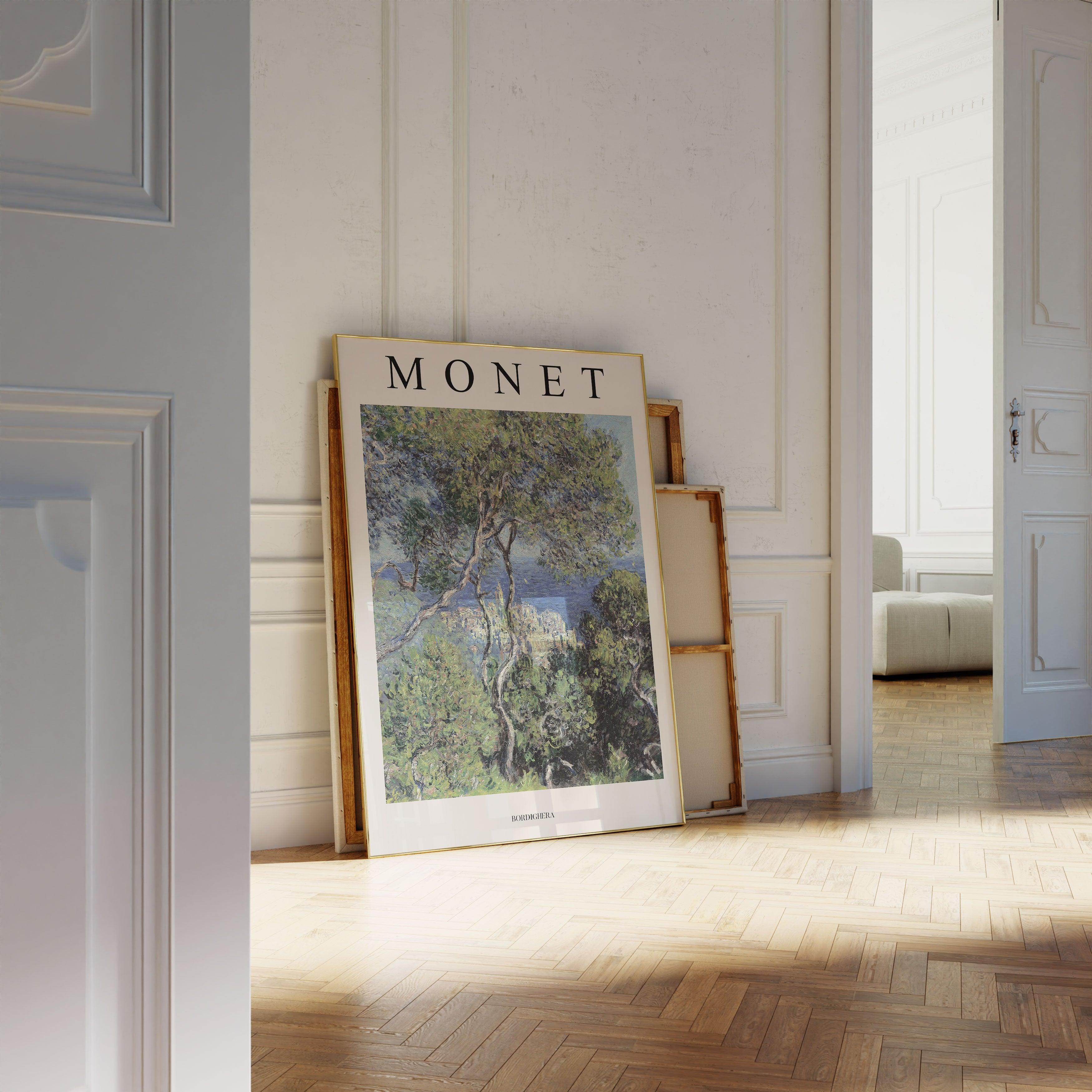 Claude Monet - Bordighera - stravee - Wall Art Print