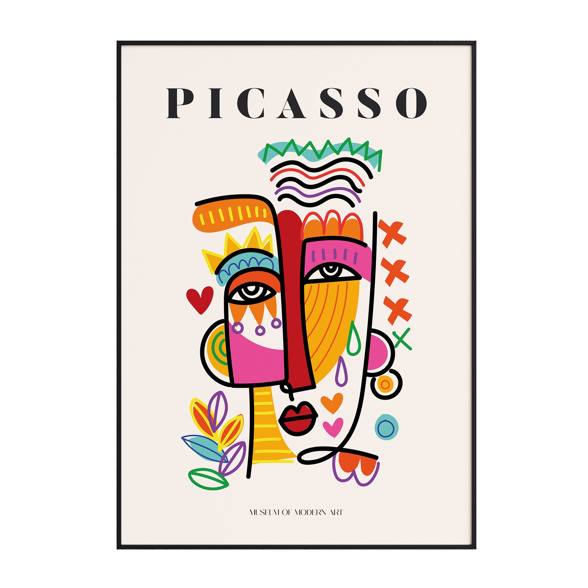 Picasso Modern Illustration Print No2