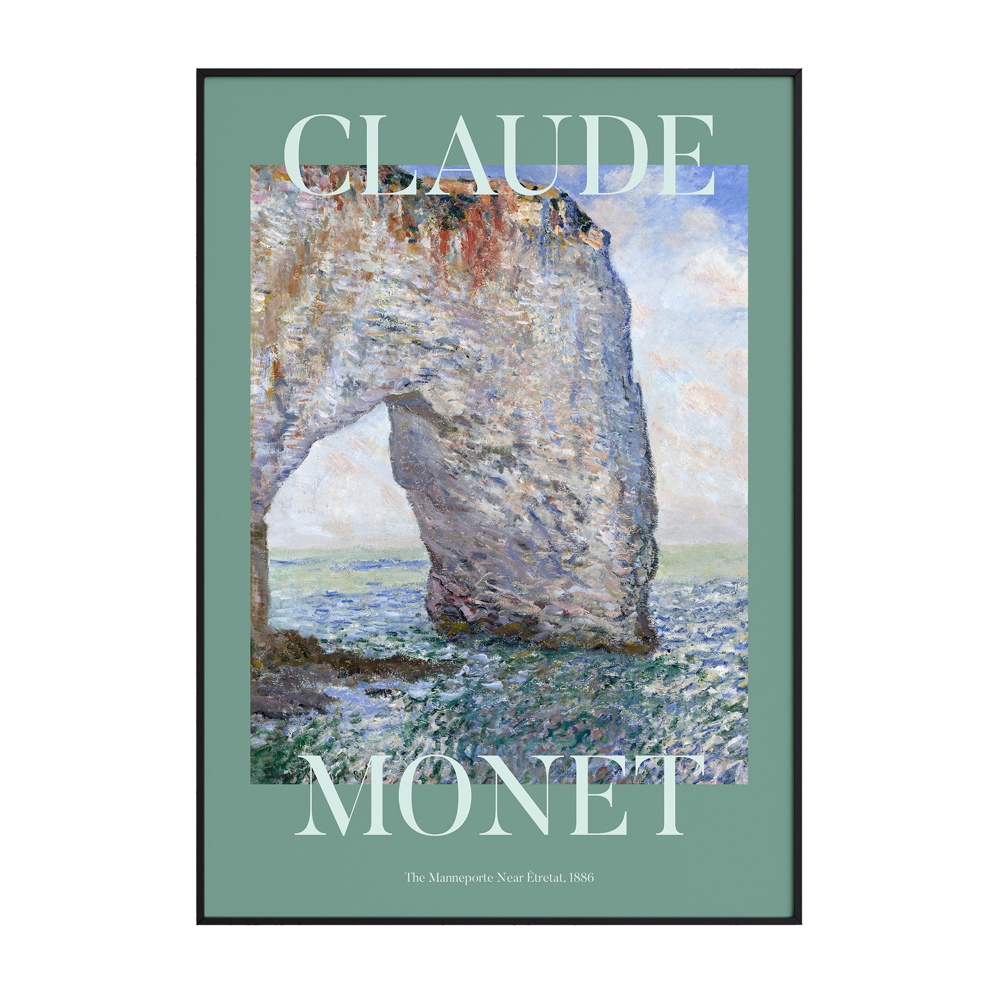 Claude Monet - The Manneporte near Étretat (1886)