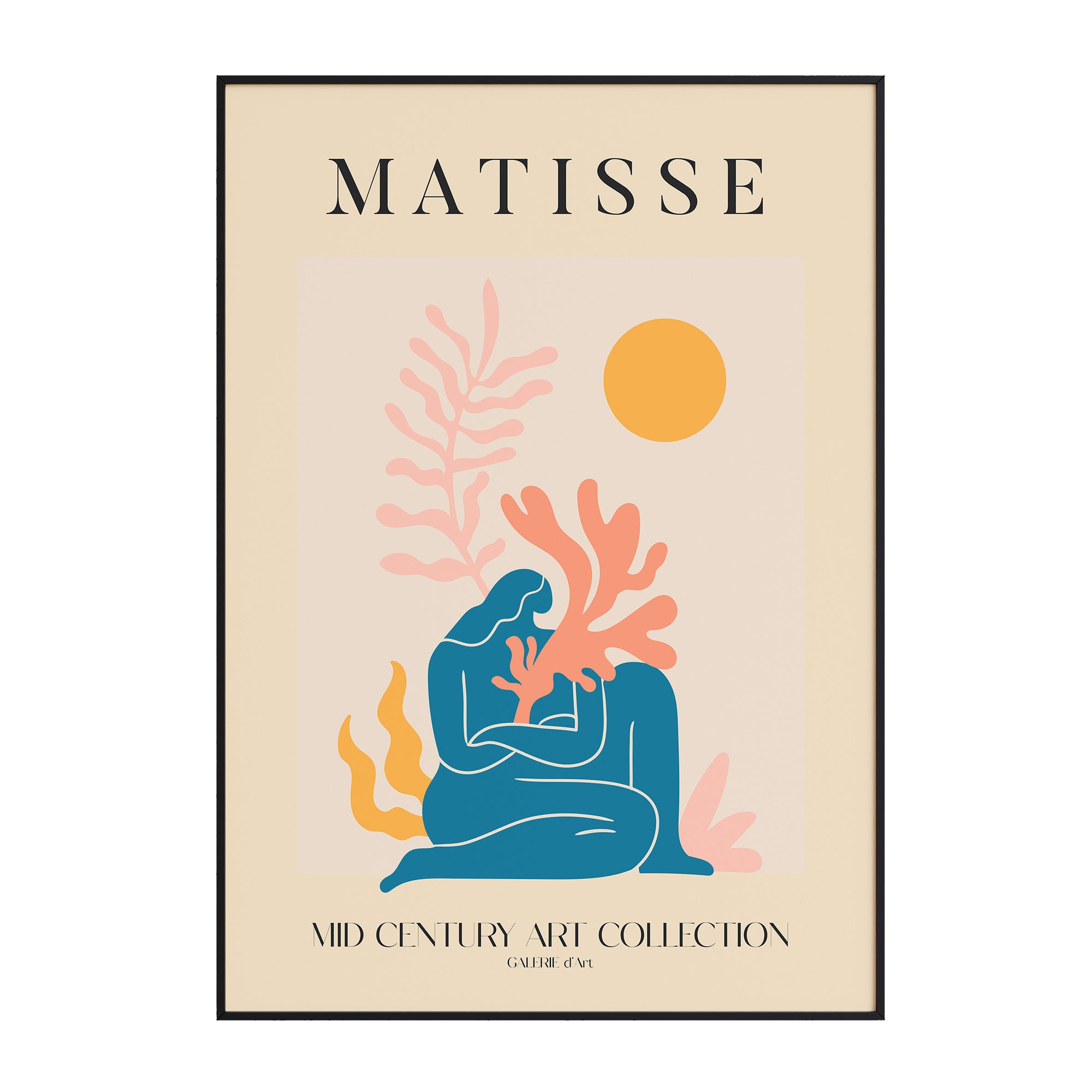 Matisse Modern Illustration Print No22
