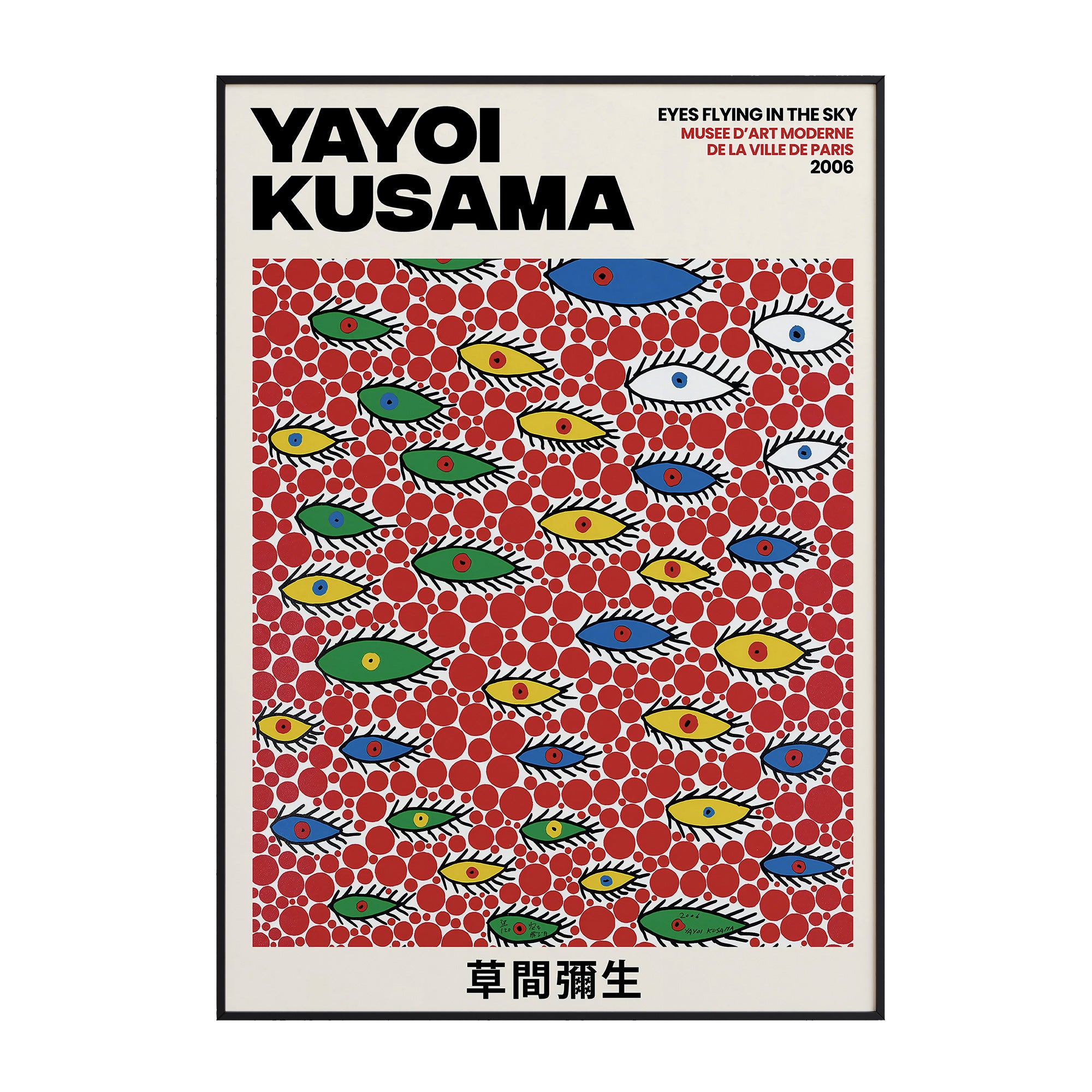 Yayoi Kusama - Eyes Flying In The Sky